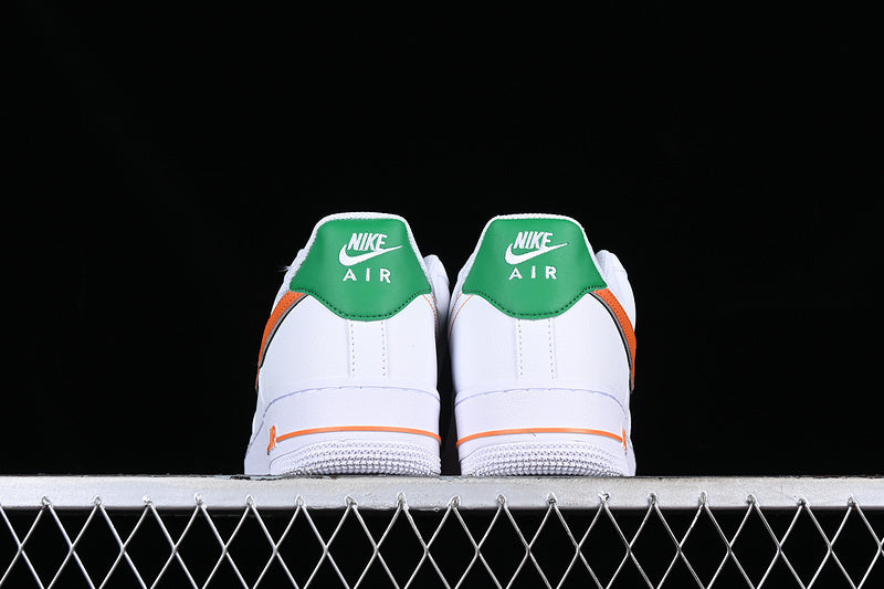 Air force 1 x Stranger things “Hawkins” ( Branco com Laranja )