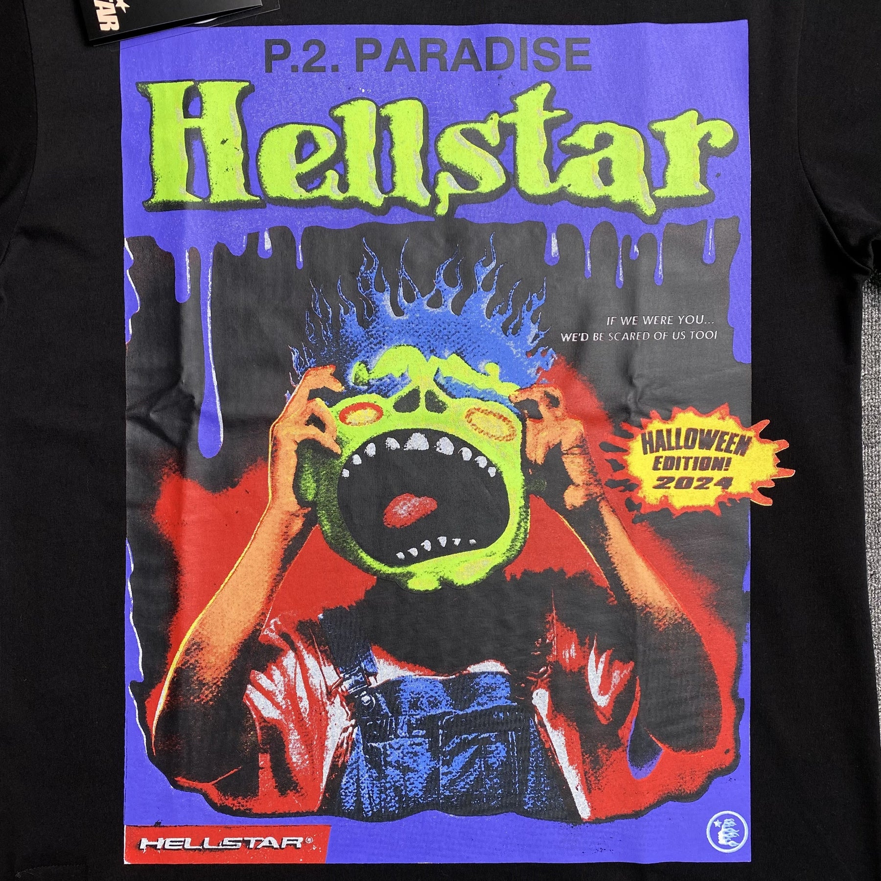 Camisa Hellstar “Horror Book” ( Preta )