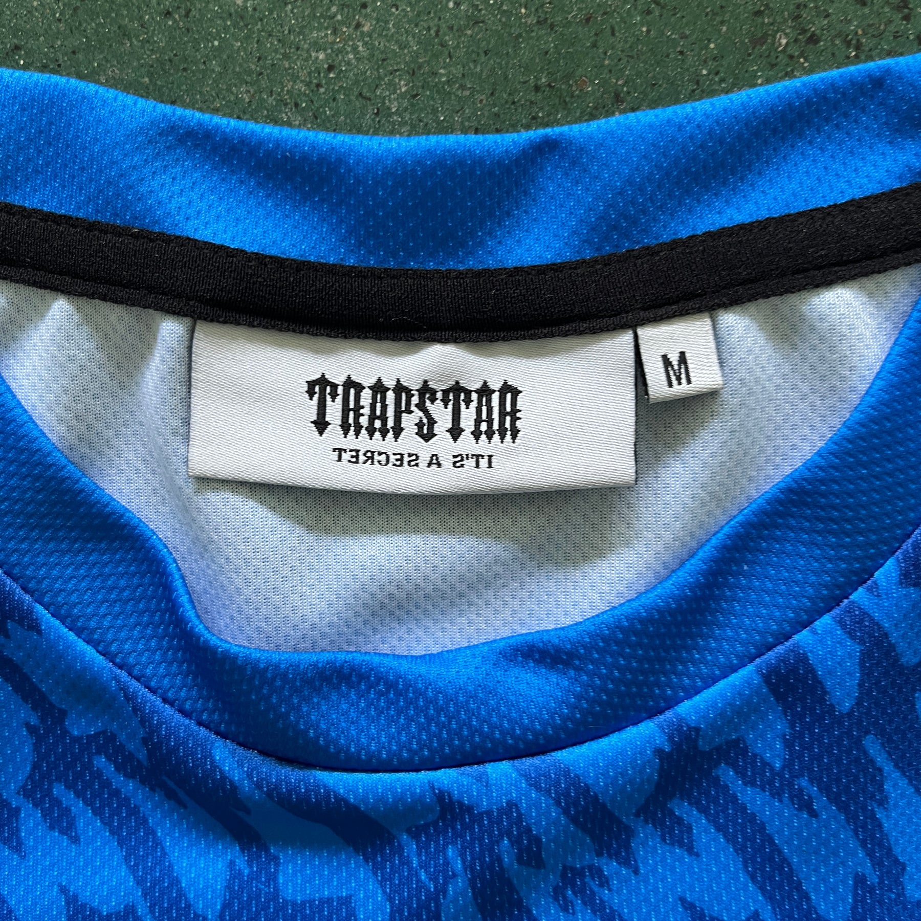 Camisa Trapstar “Football Jersey Blue Gradient” (Its a Secret)