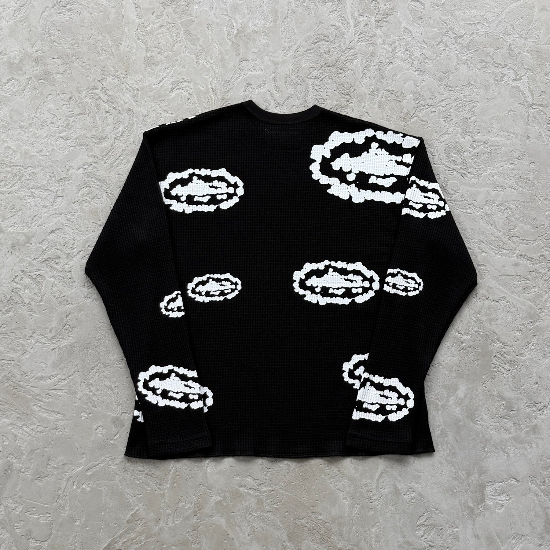 Sueter Corteiz x Denim Tears ( Preto )