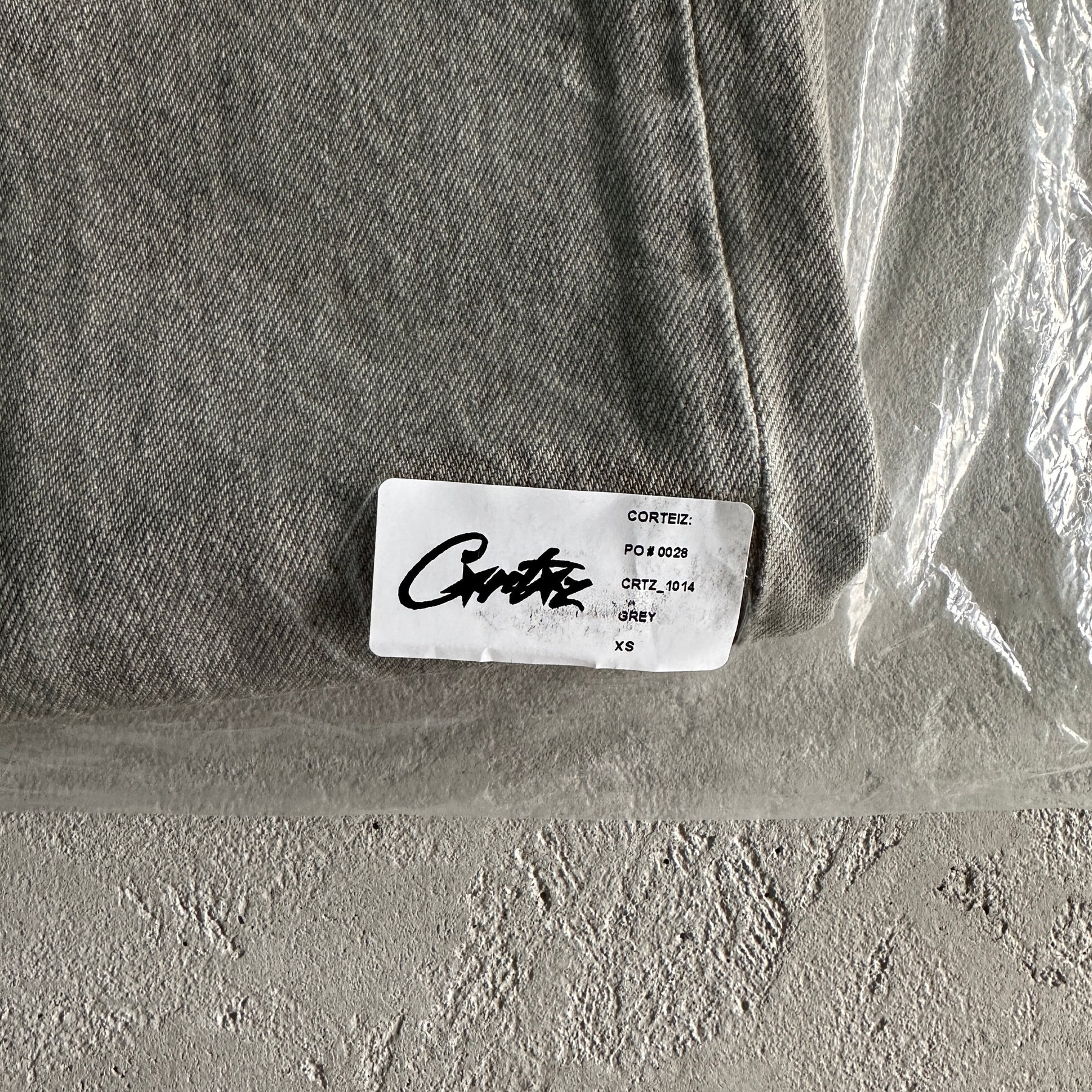 Calça Corteiz “C-Star” ( Cinza )