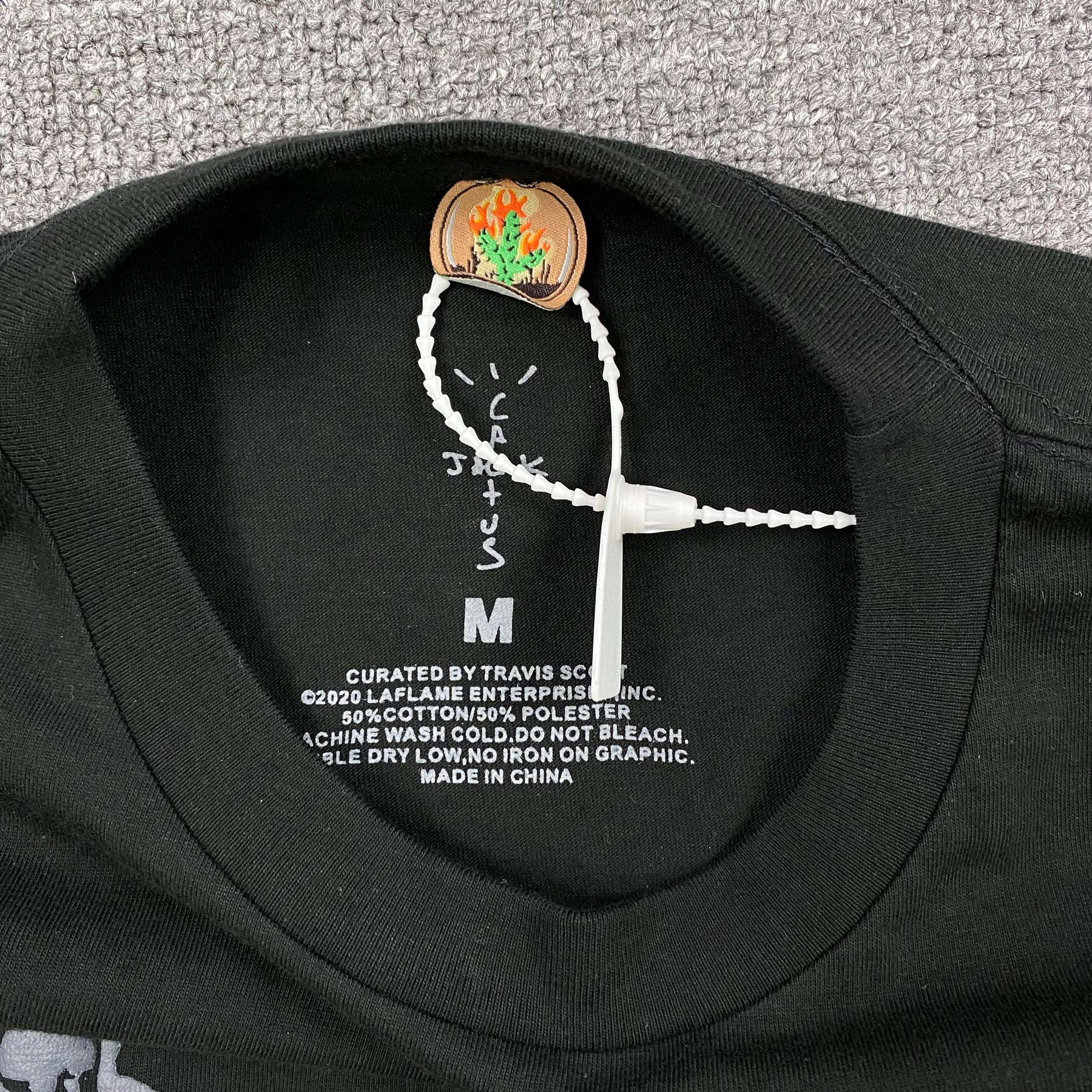 Camisa Cactus Jack “RaceTrack” ( Preta )