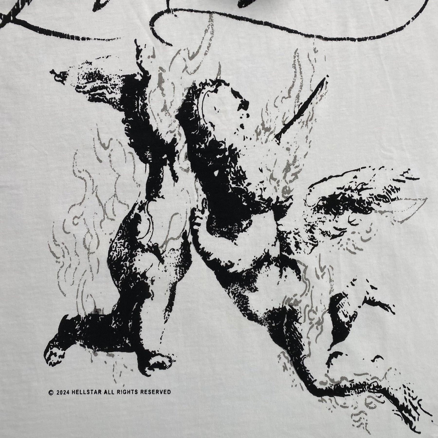 Camisa Hellstar “Path To Paradise” ( Branca )