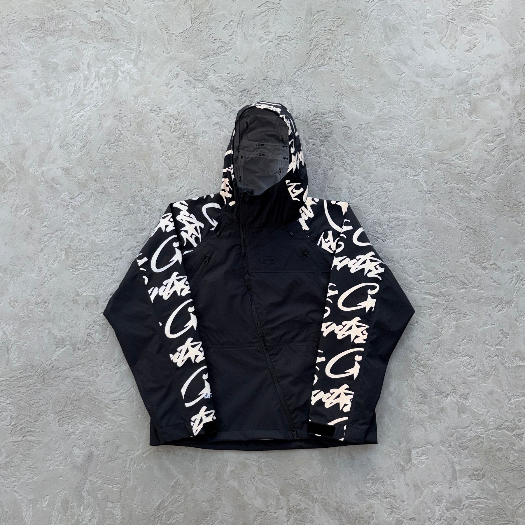 Jaqueta Corteiz “Elitework Shell” ( Preta )