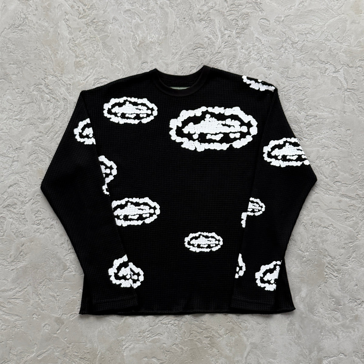 Sueter Corteiz x Denim Tears ( Preto )