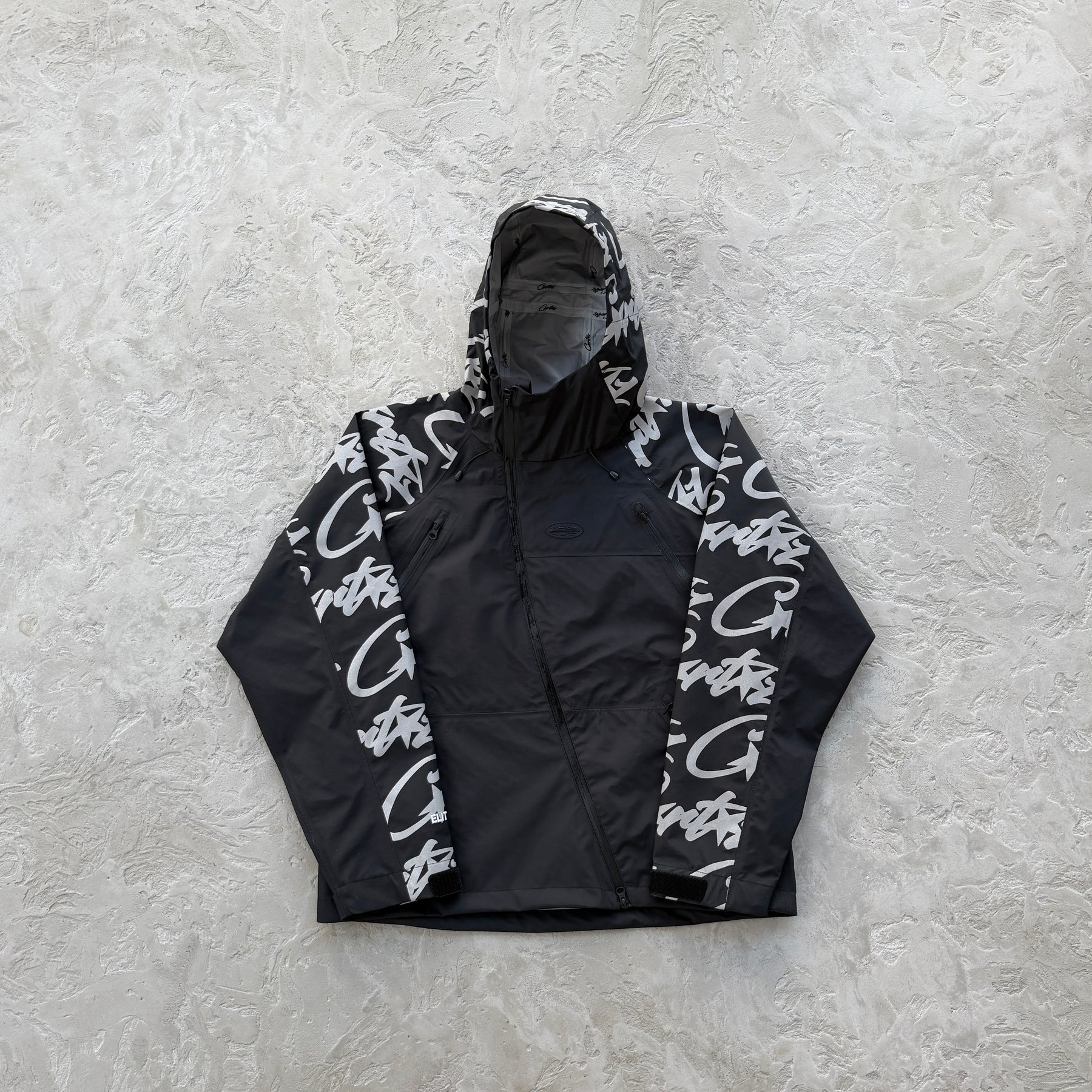 Jaqueta Corteiz “Elitework Shell” ( Preta )