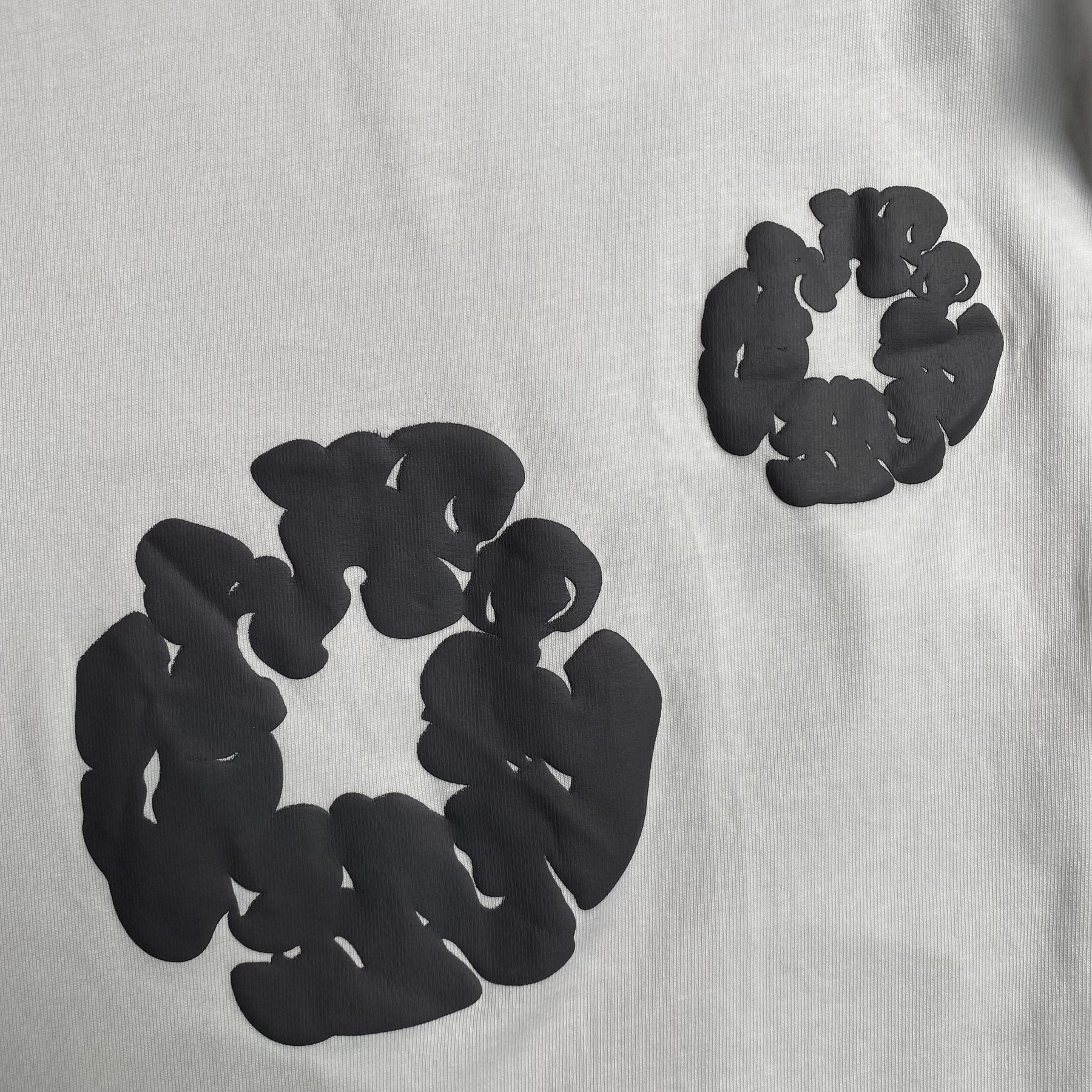 Camisa Denim Tears (Branca e Preto)