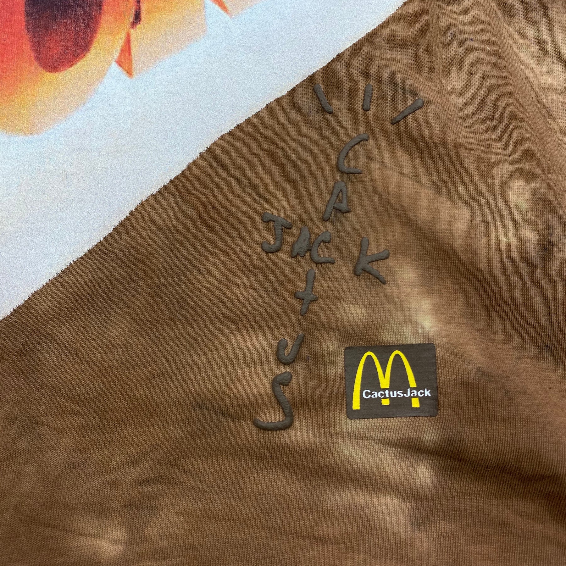 Camisa Cactus Jack x Mc Donald's “Mc Rib”