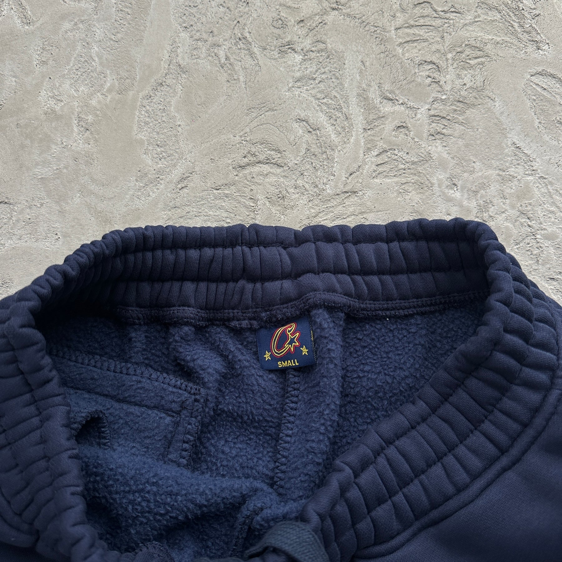 Shorts Corteiz “Island Puff Print” ( Azul Escuro )