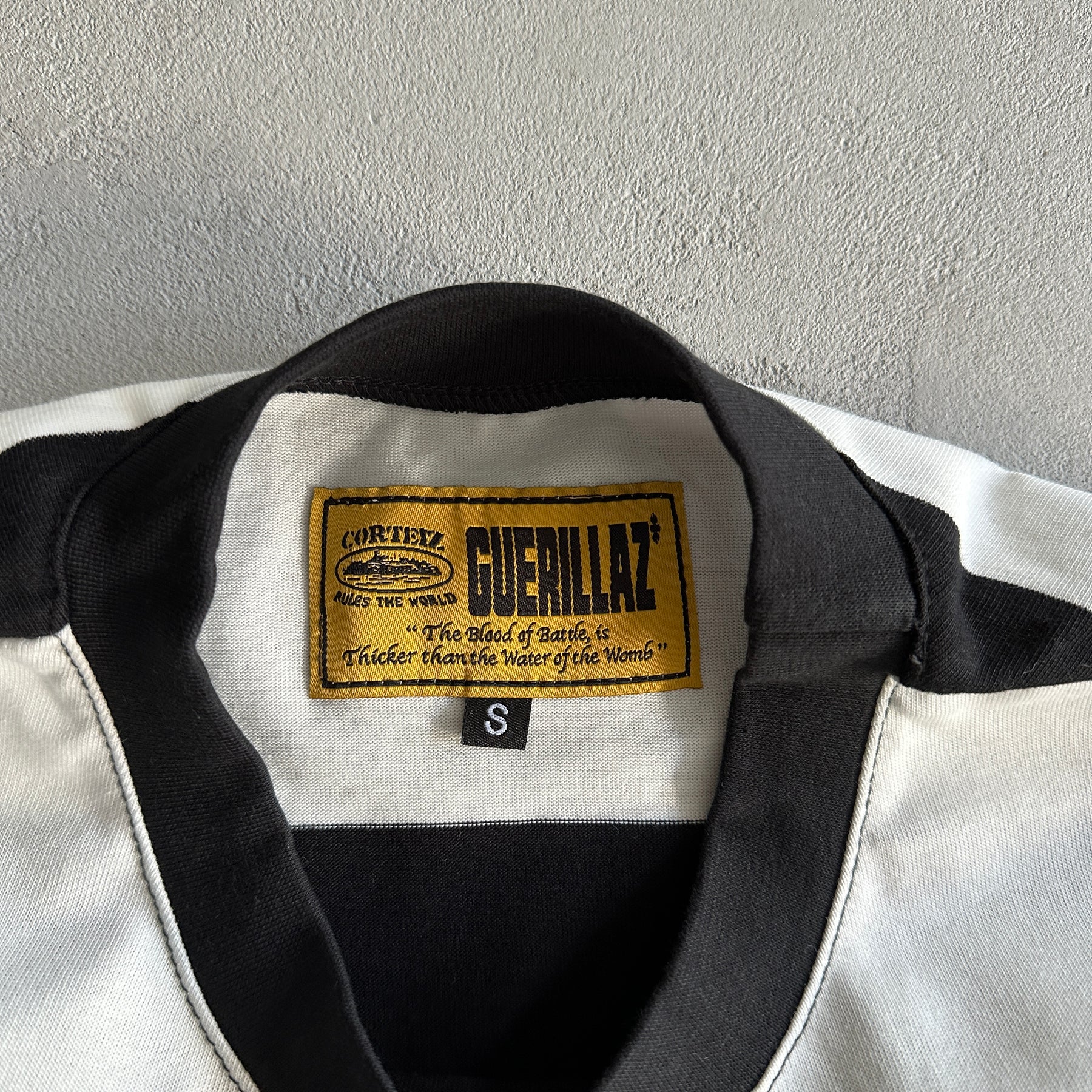 Camisa Corteiz ”Patchwork Embroidered” ( Preta )