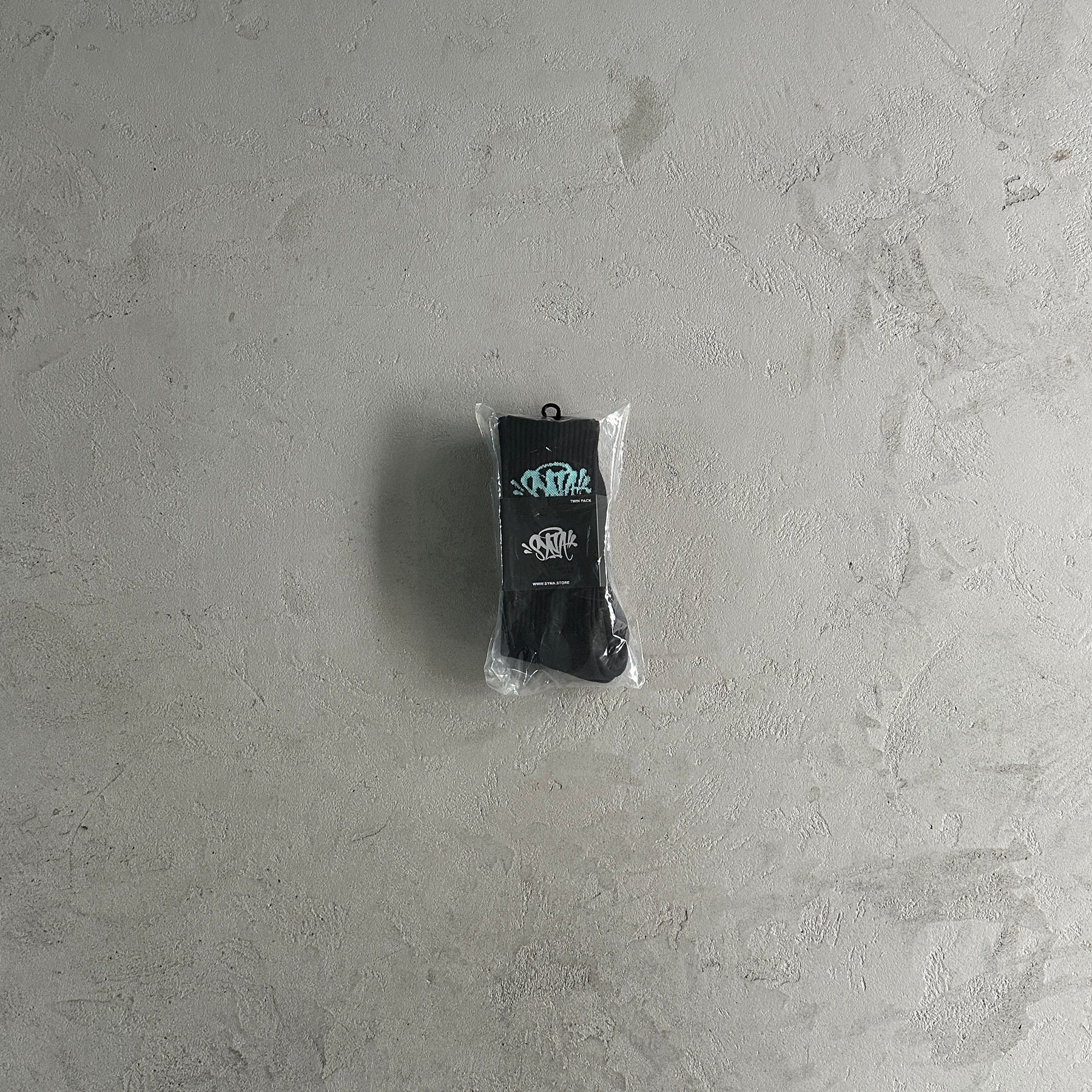 Meia Syna World Branca / Preta ( Pack com 2 cores )