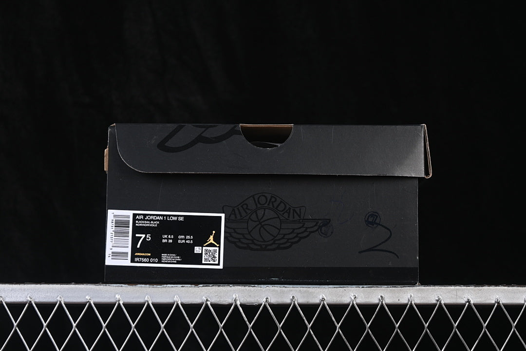 Air Jordan 1 Low "Black Sail Light British Tan”
