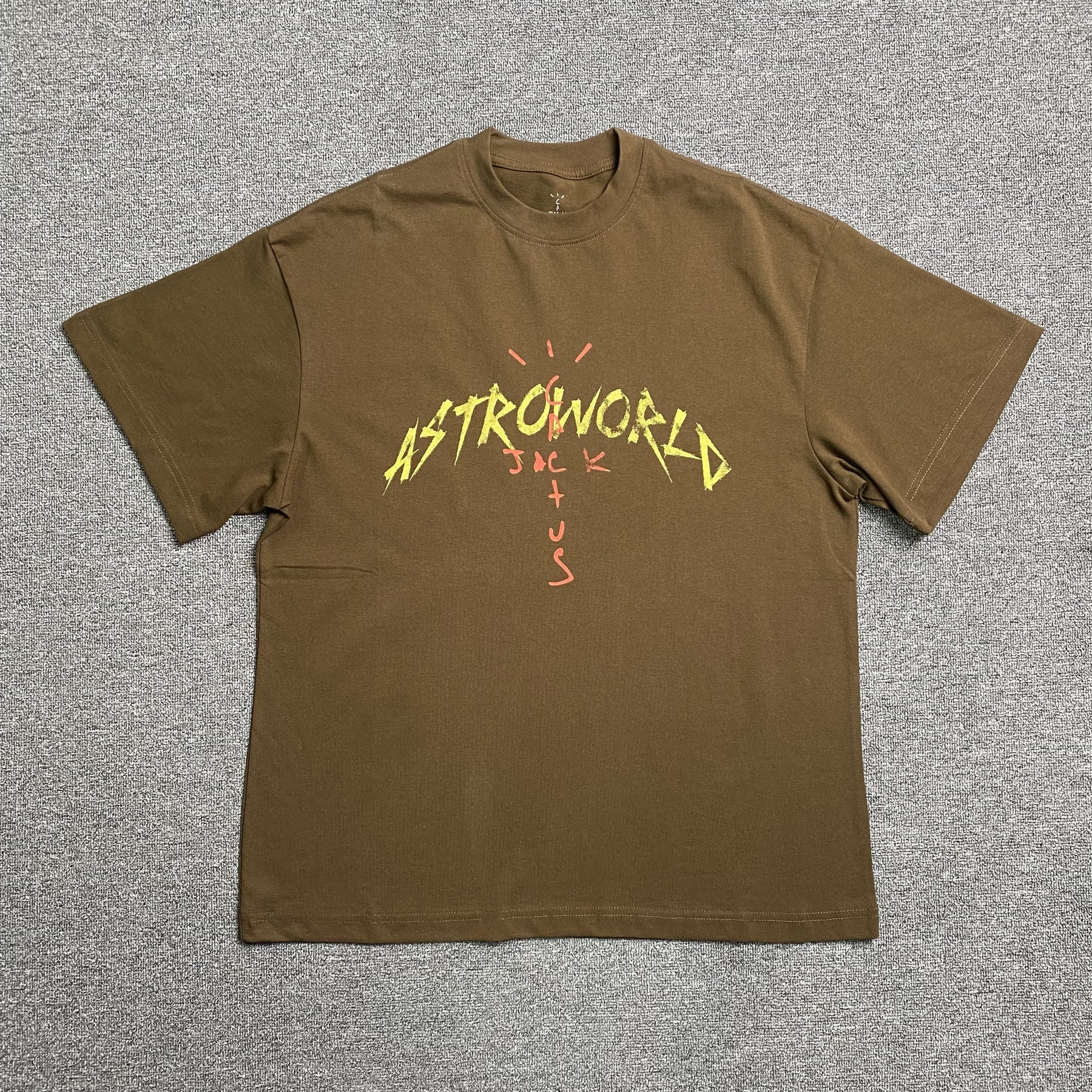 Camisa Cactus Jack “AstroWorld Tour” ( Bege )