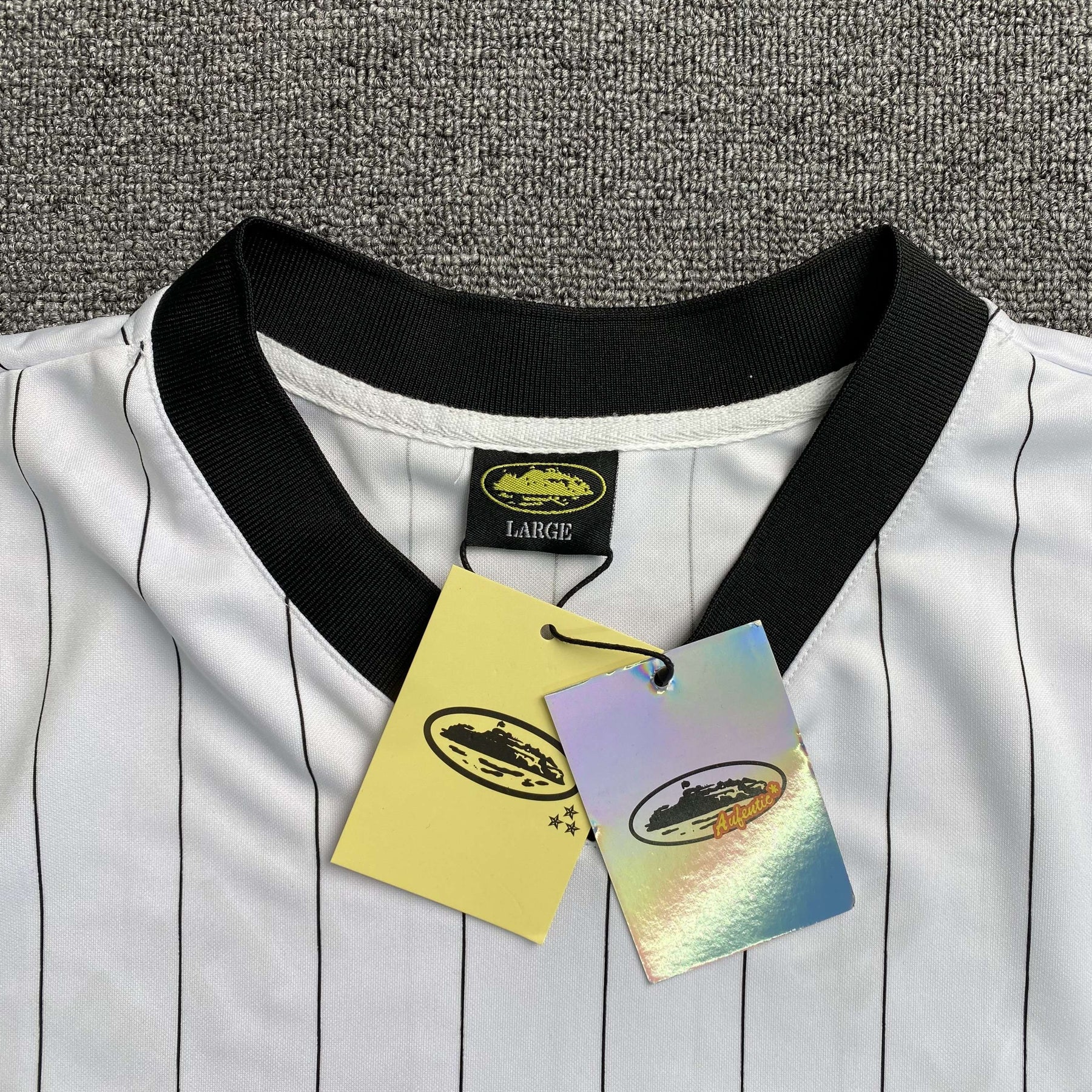 Camisa Corteiz “Website Football” ( Branca )