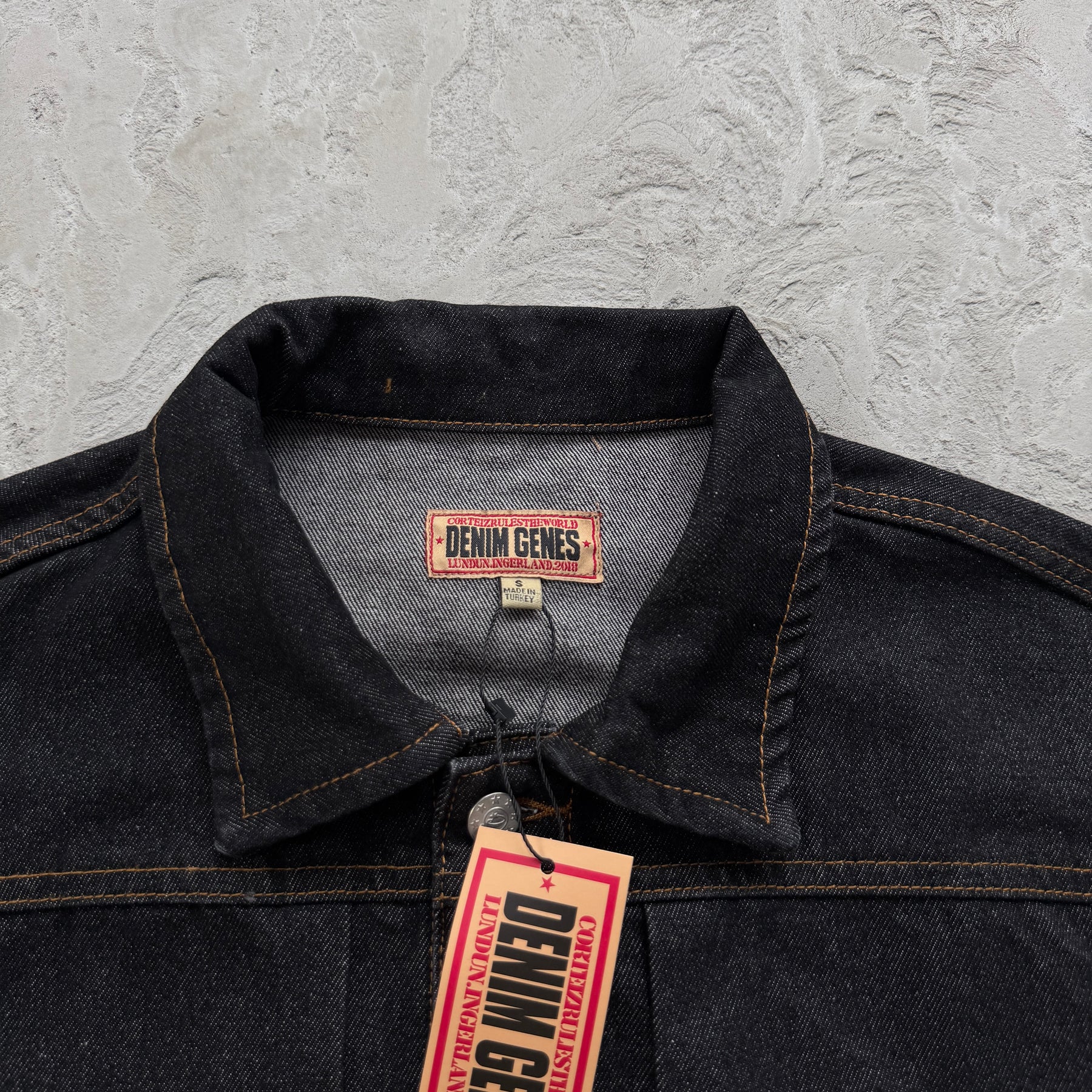 Jaqueta Corteiz “Chainstitch Denim Jacket”