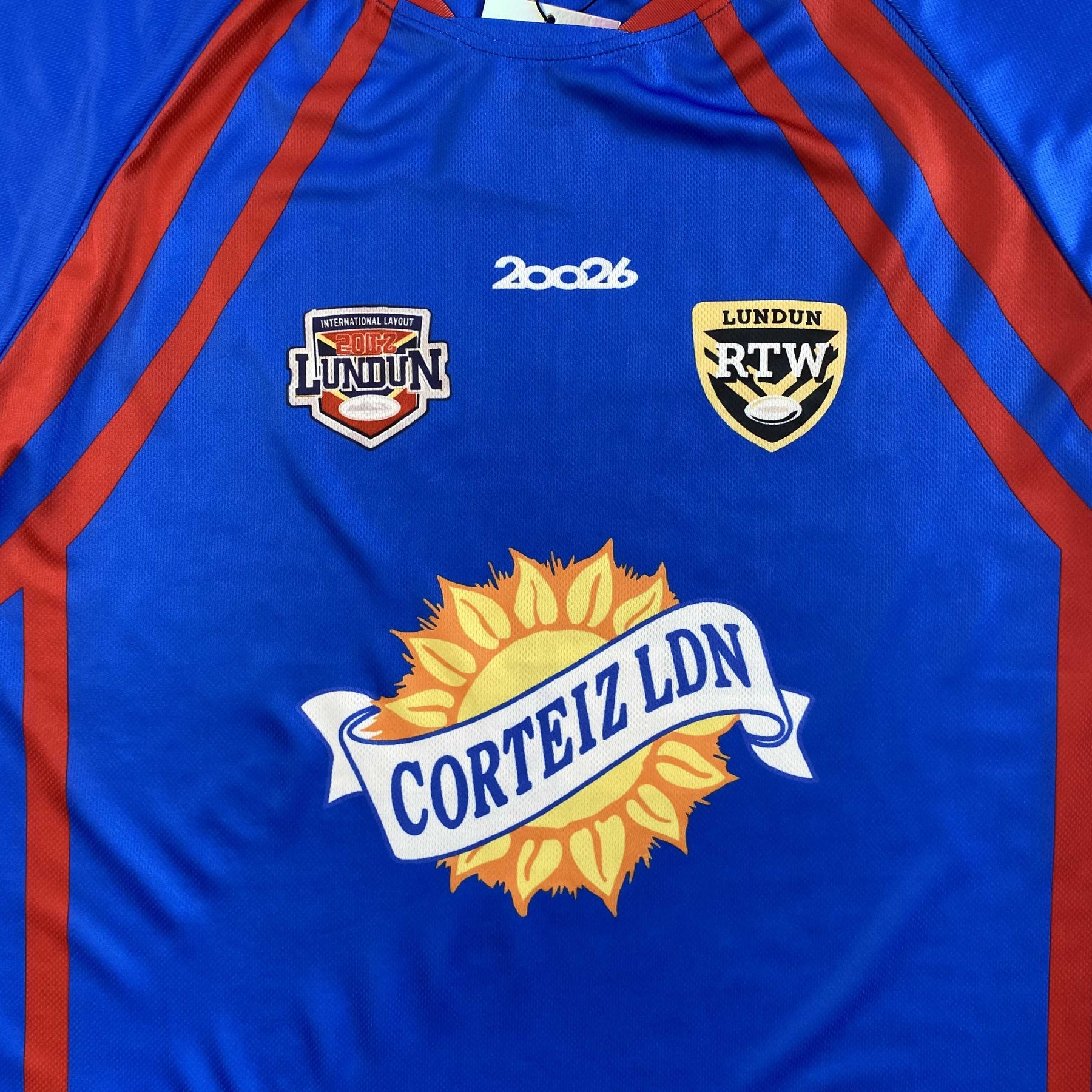 Camisa Corteiz “Rugby League” ( Azul )