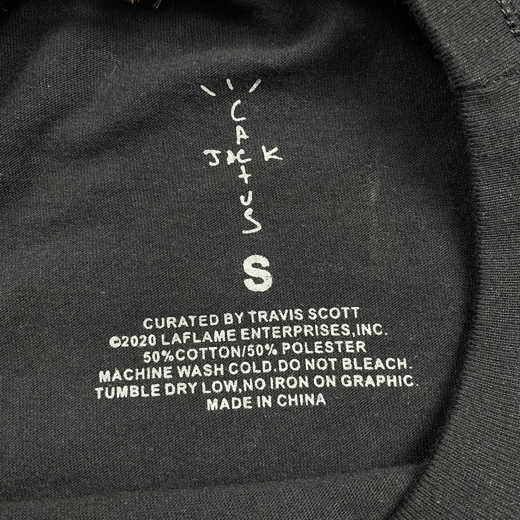 Camisa Cactus Jack “Devil” ( Preta )