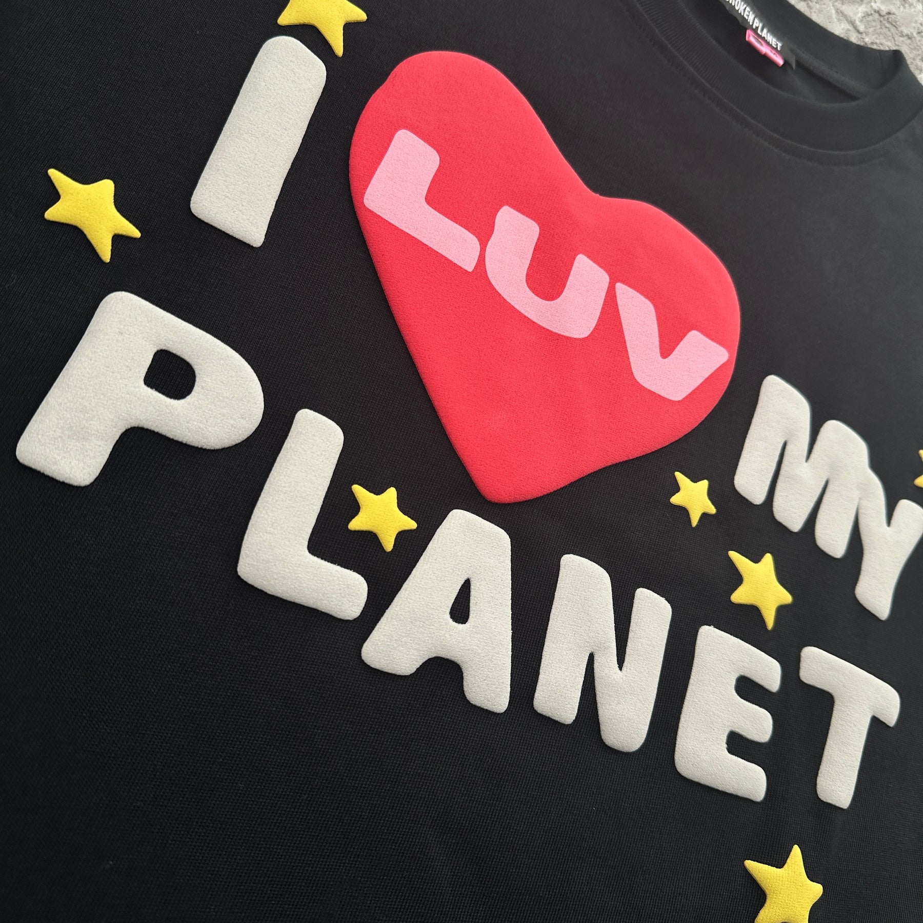 Camisa Broken Planet “Bpm Luv my Planet”