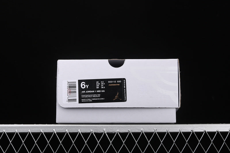 Air Jordan 1 High “GS White Pink”