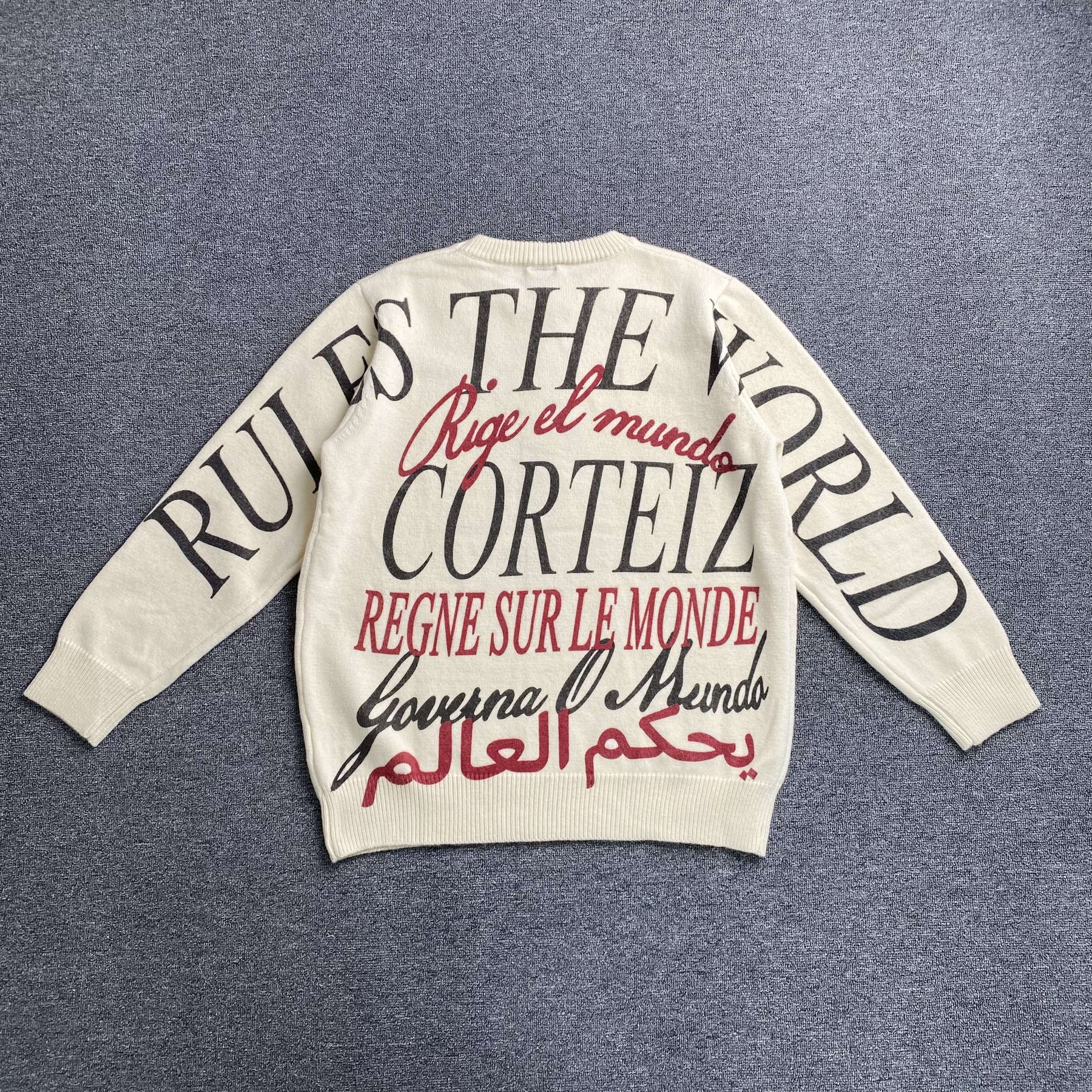 Sueter Corteiz “Embroidered” ( Bege )