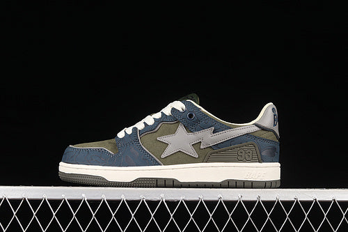 BAPE STA “Army Green Dark Blue”