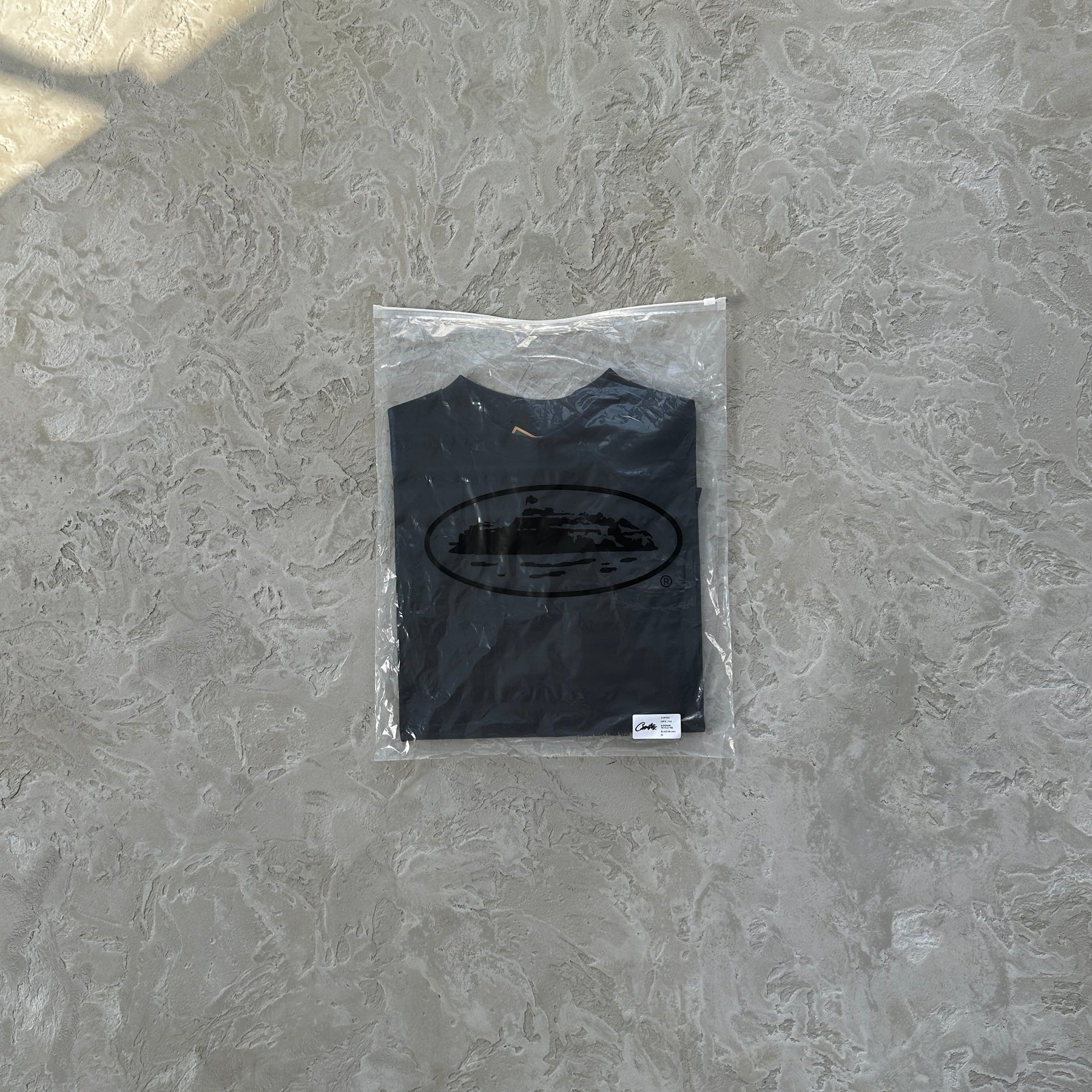 Camisa Corteiz “Royale Heavyweight” ( Preta Com Cinza )