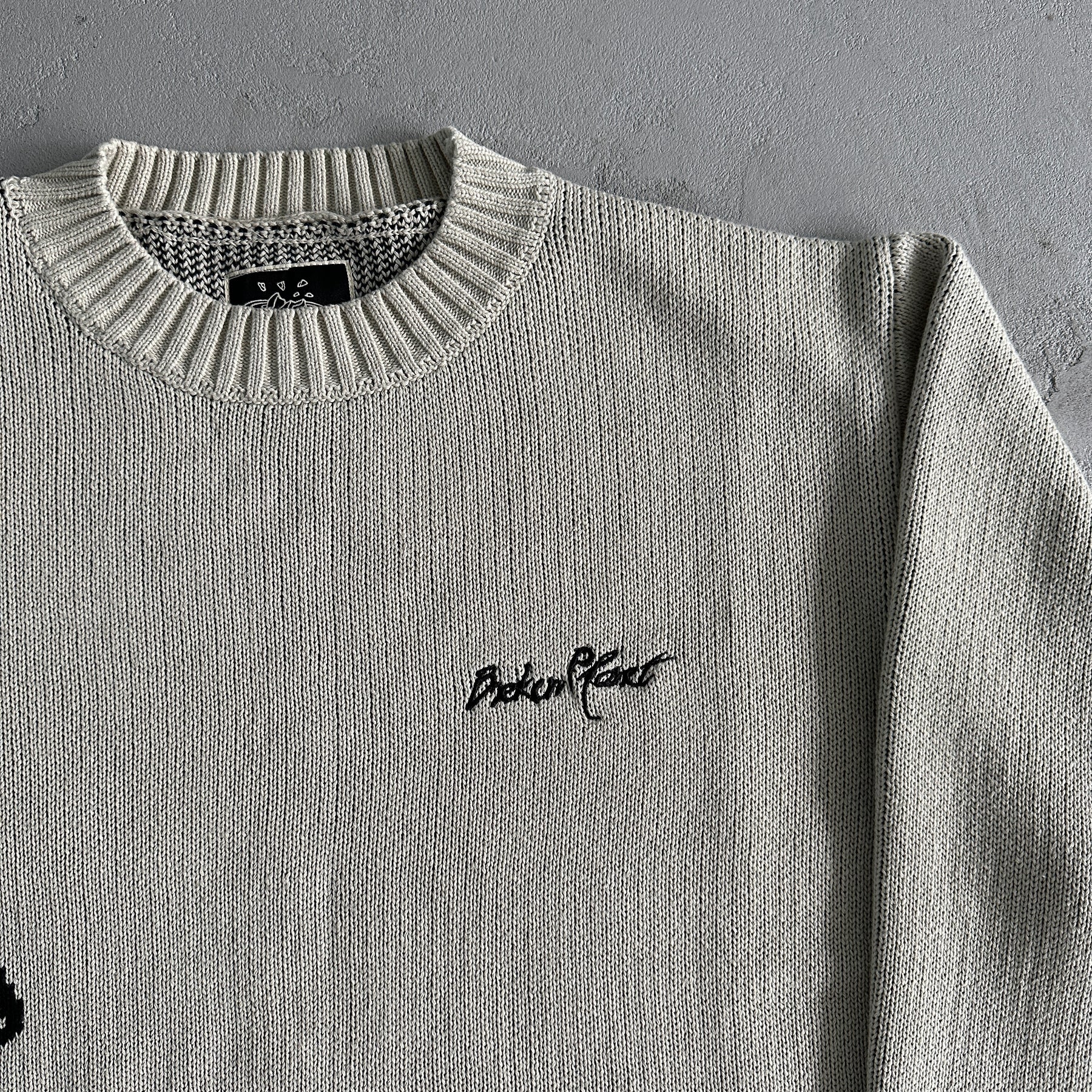 Sueter Broken Planet “Knit sweater forest” ( Branco )