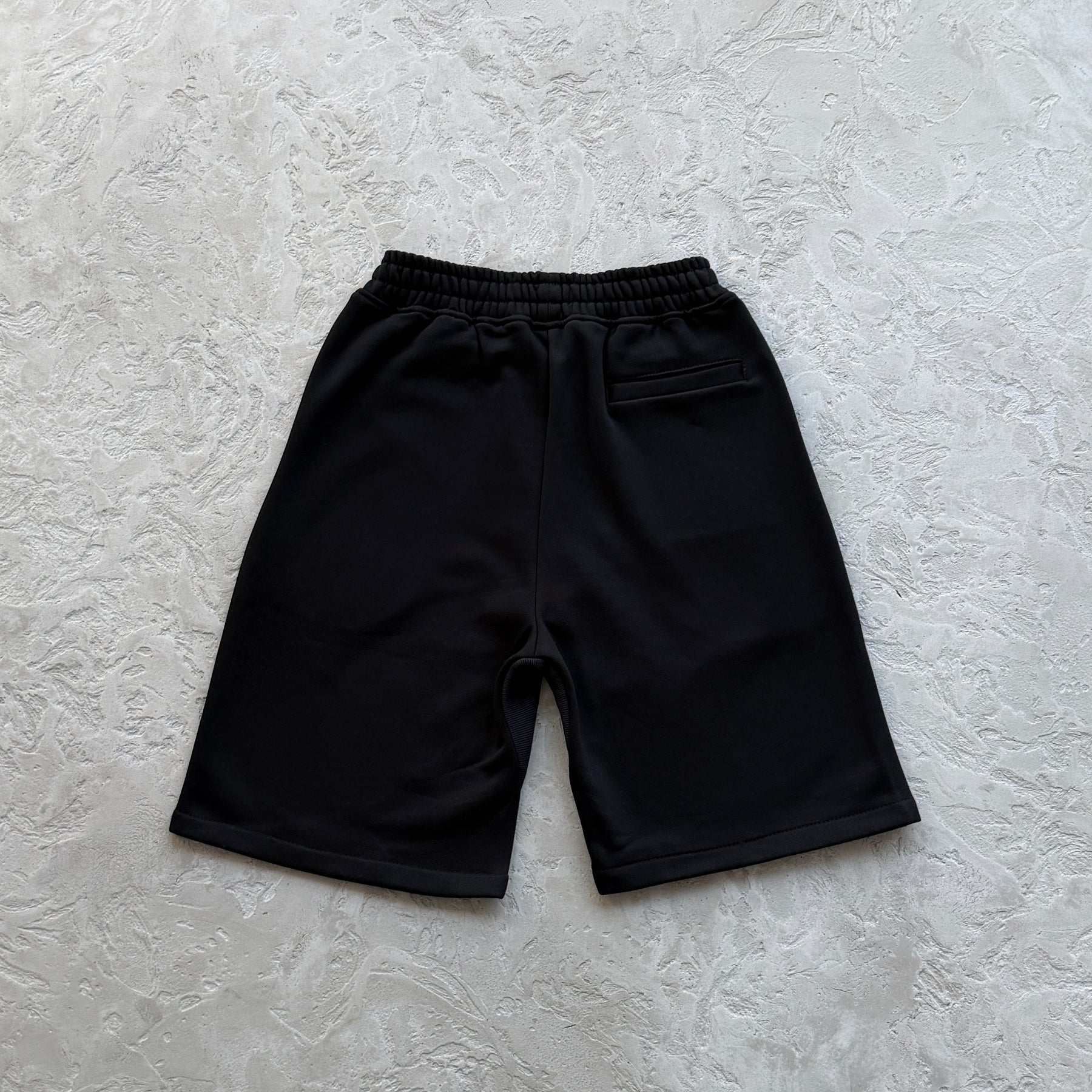 Shorts Corteiz “Island Puff Print” ( Preto )