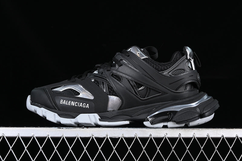Balenciaga Track Led “Black Silver”