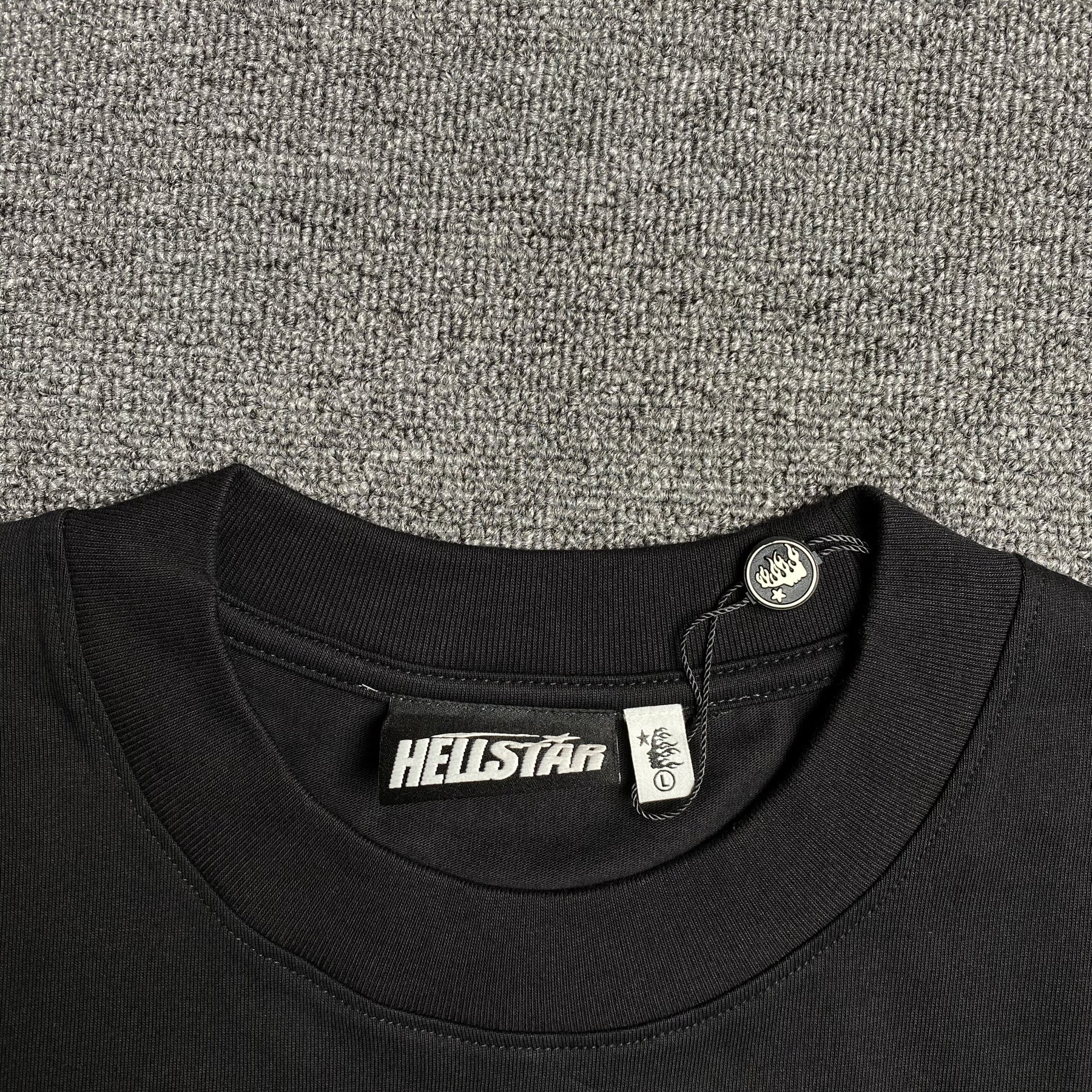Camisa Hellstar “Basic Shirt” ( Preta )