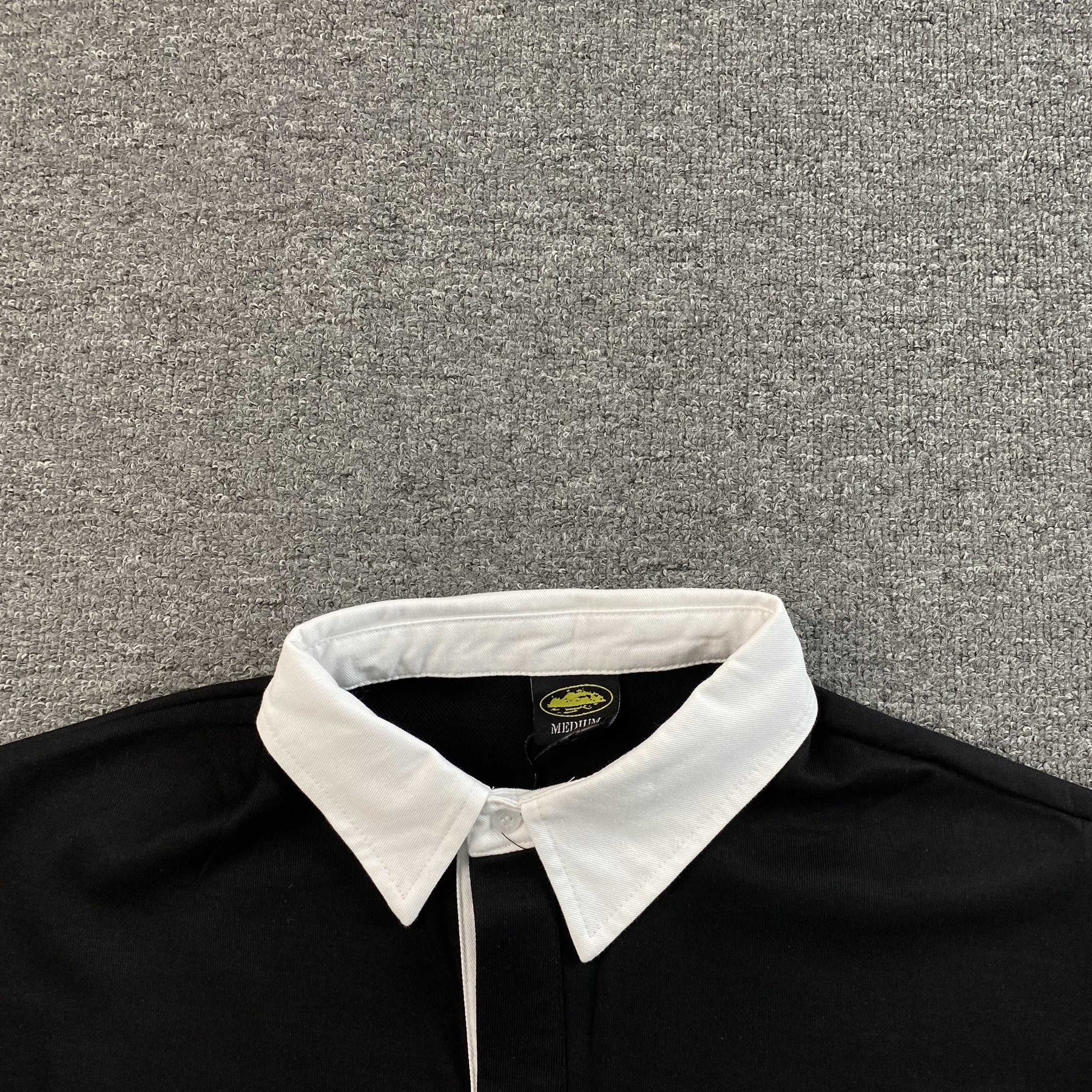 Camisa Corteiz “Rugby Polo” ( Preta )