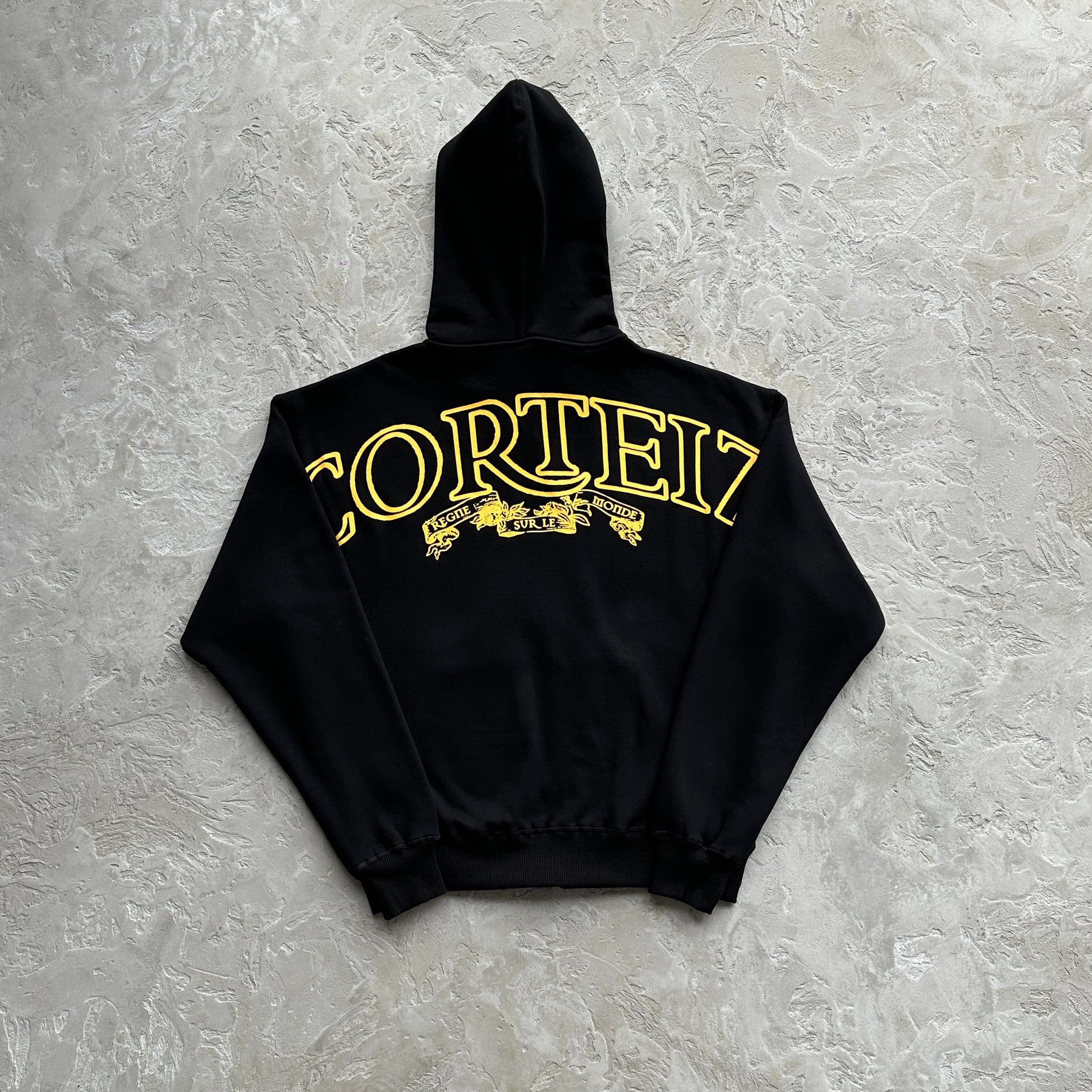 Conjunto Corteiz “Superior Royale” ( Preto e Amarelo )