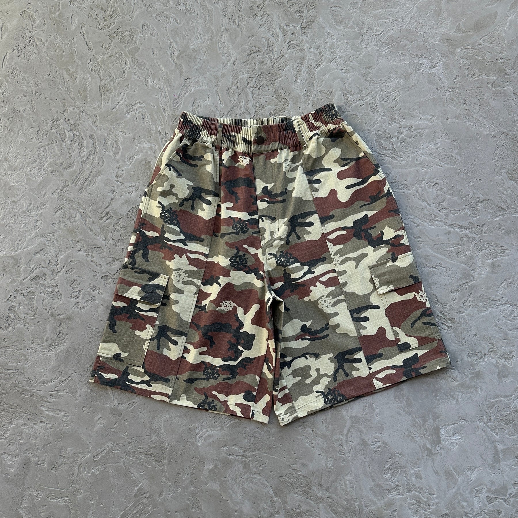 Shorts Mertra “Camouflage Cargo” ( Verde Camo )