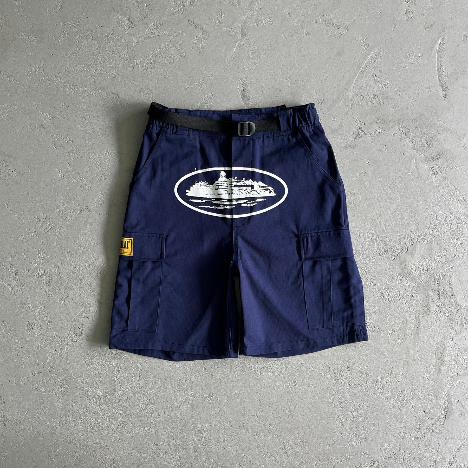 Shorts Corteiz “Navy Cargo”
