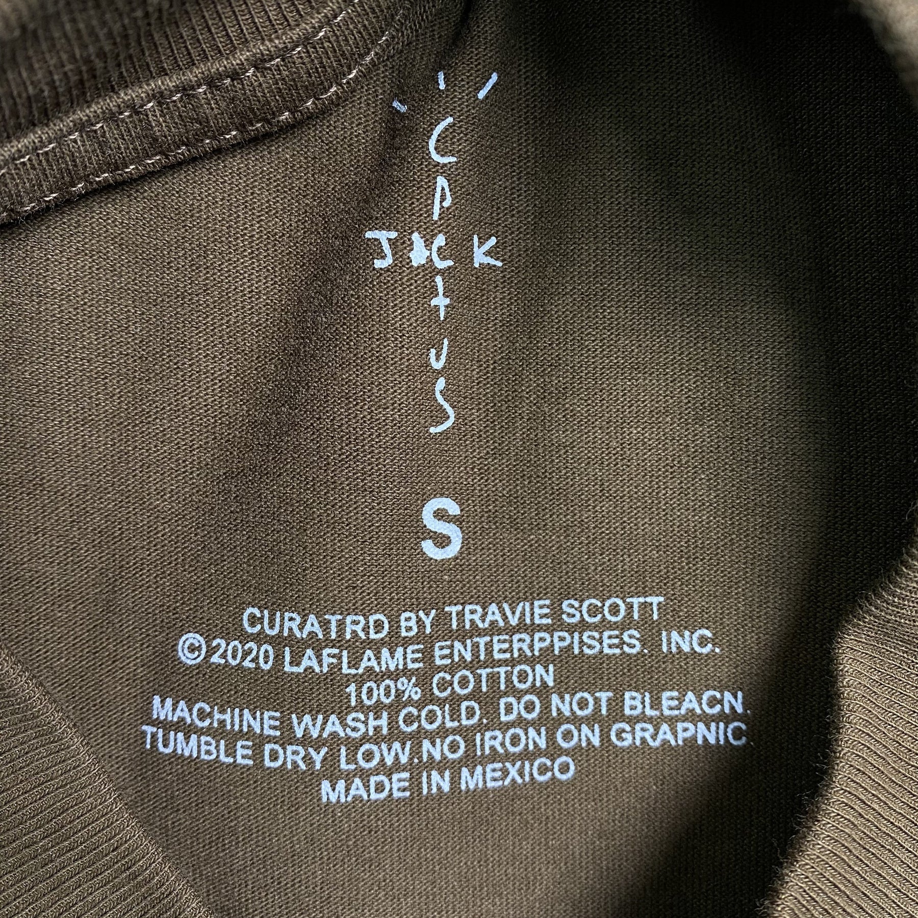 Camisa Cactus Jack “AstroWorld Tour” ( Bege )