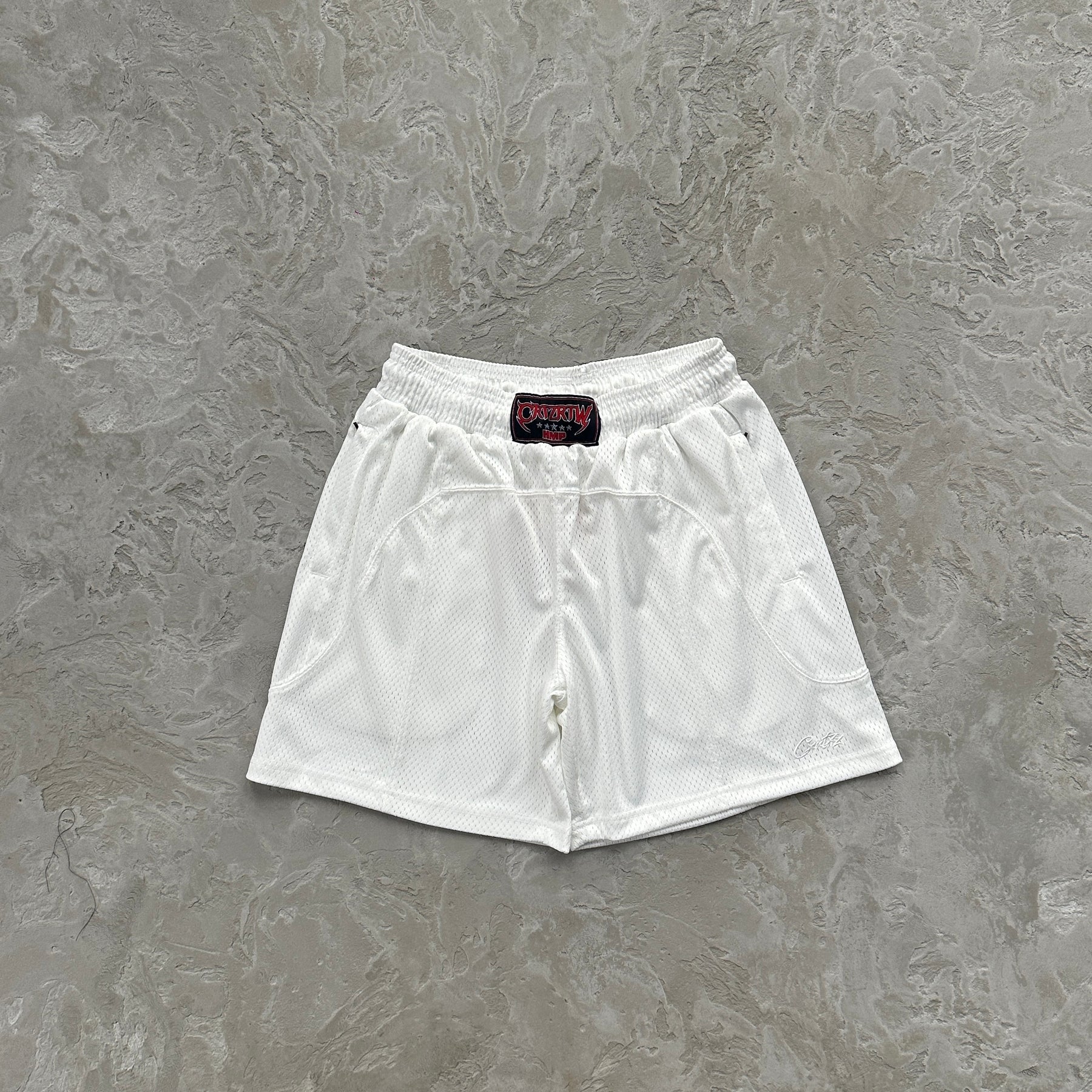 Conjunto Corteiz “HMP Mesh Panel” ( Branco )