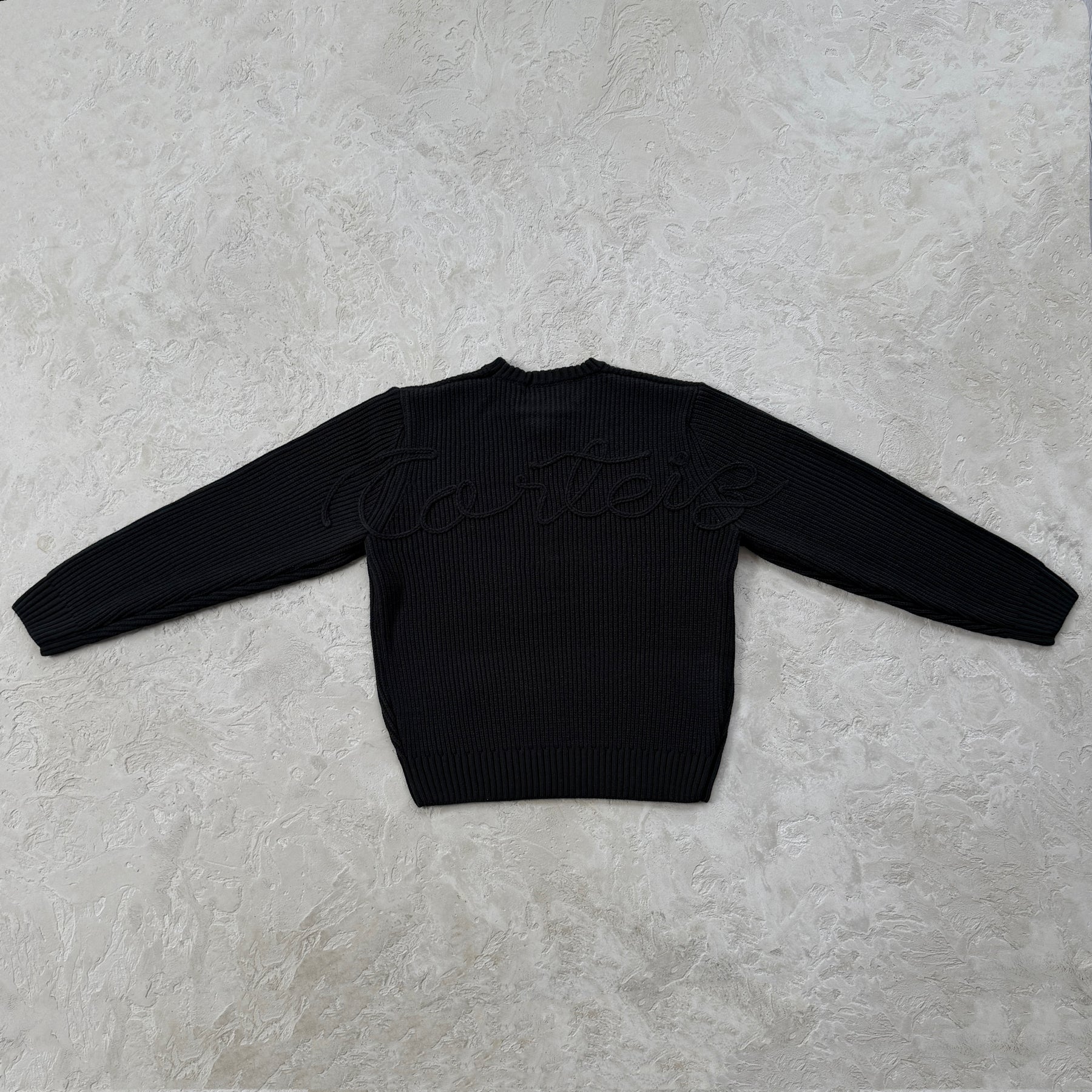 Sueter Corteiz “Crochet Applique Knit Crew”