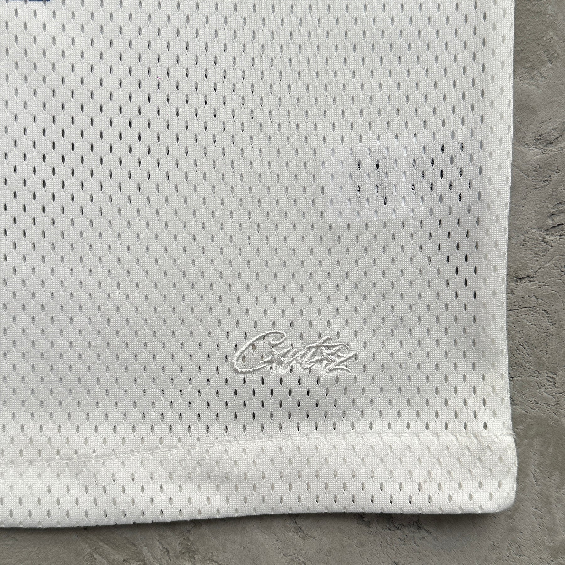 Conjunto Corteiz “HMP Mesh Panel” ( Branco )