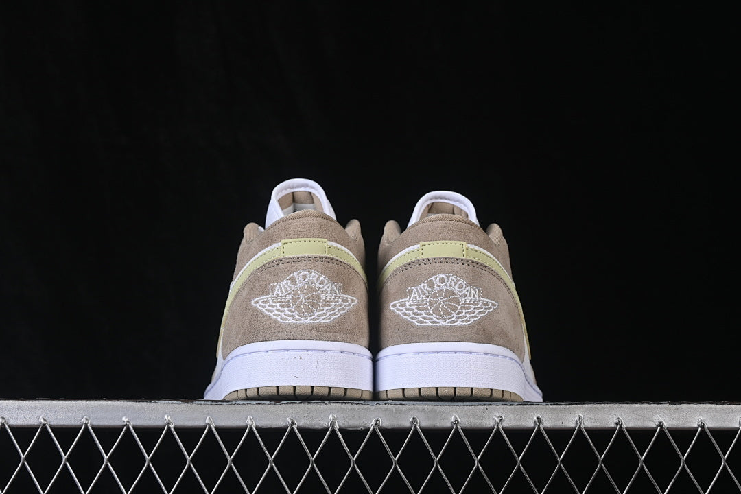 Air Jordan 1 Low "Khaki Olive Aura”