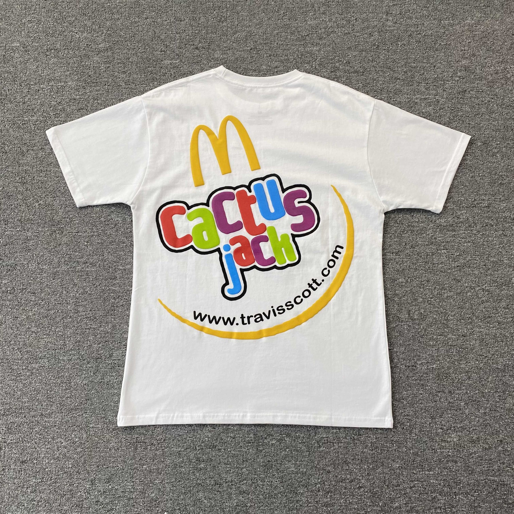 Camisa Cactus Jack x Mc Donald's “Color M”