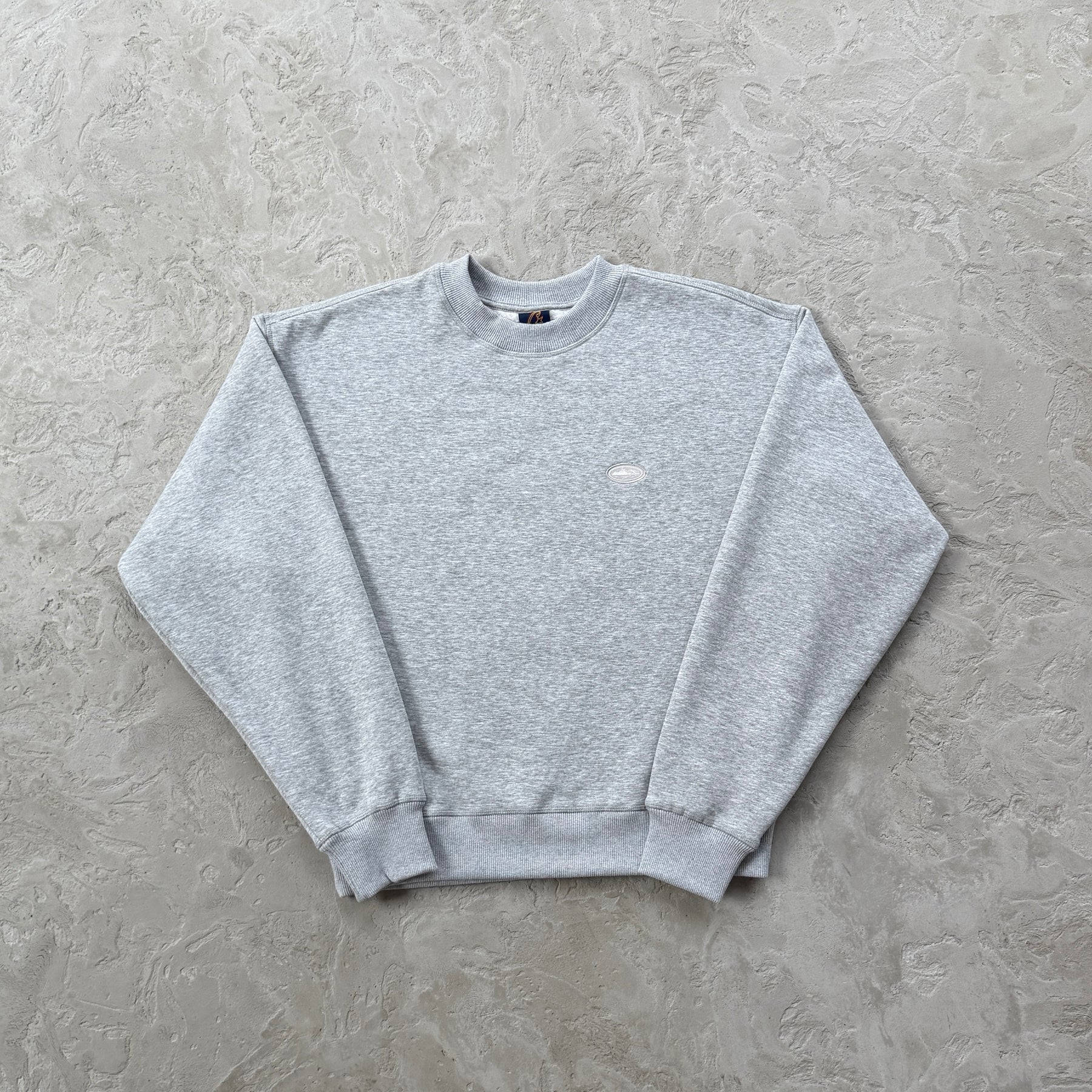 Sueter Corteiz “Mini Island Crewneck” ( Cinza )