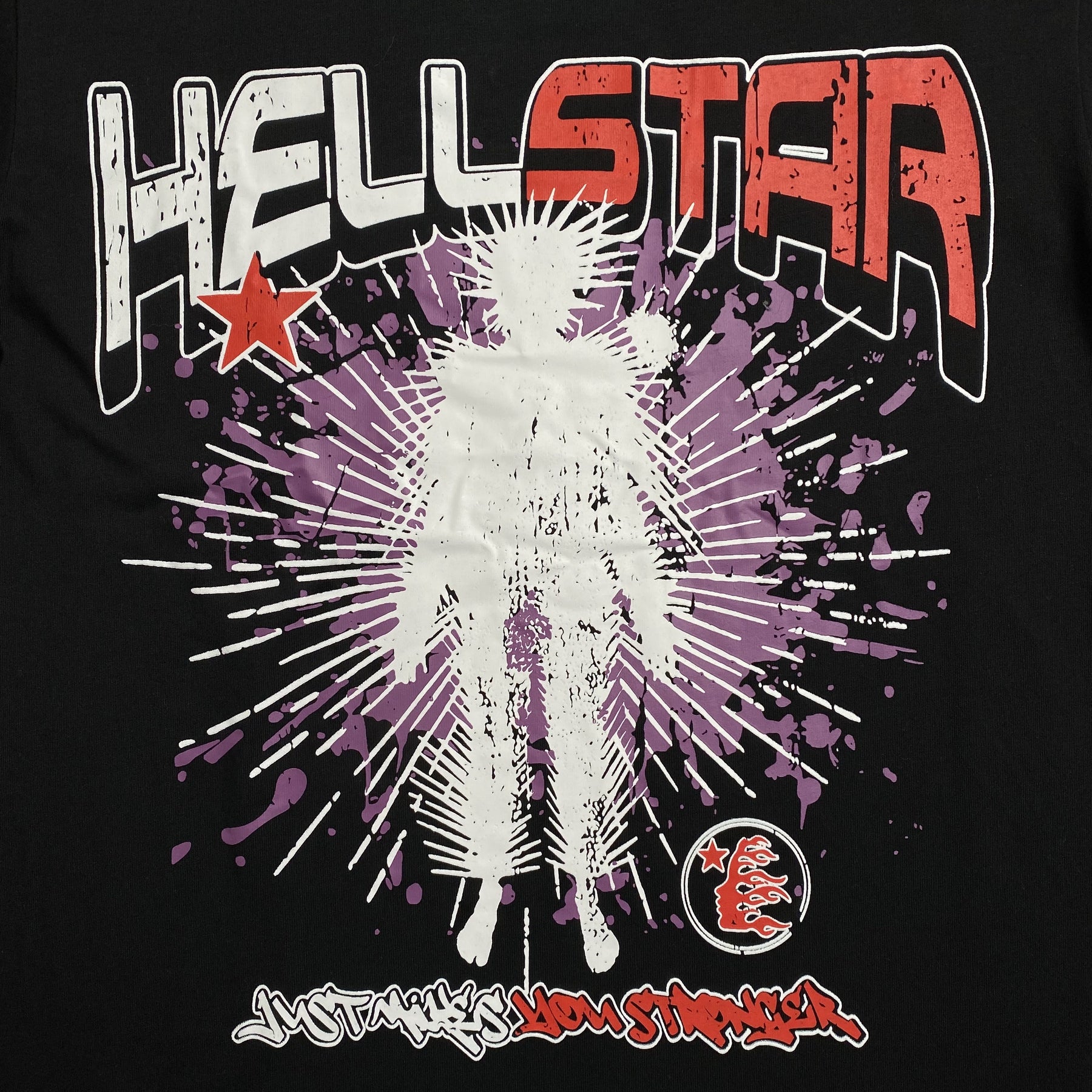 Camisa Hellstar “Just Makes You Stronger” ( Preta )