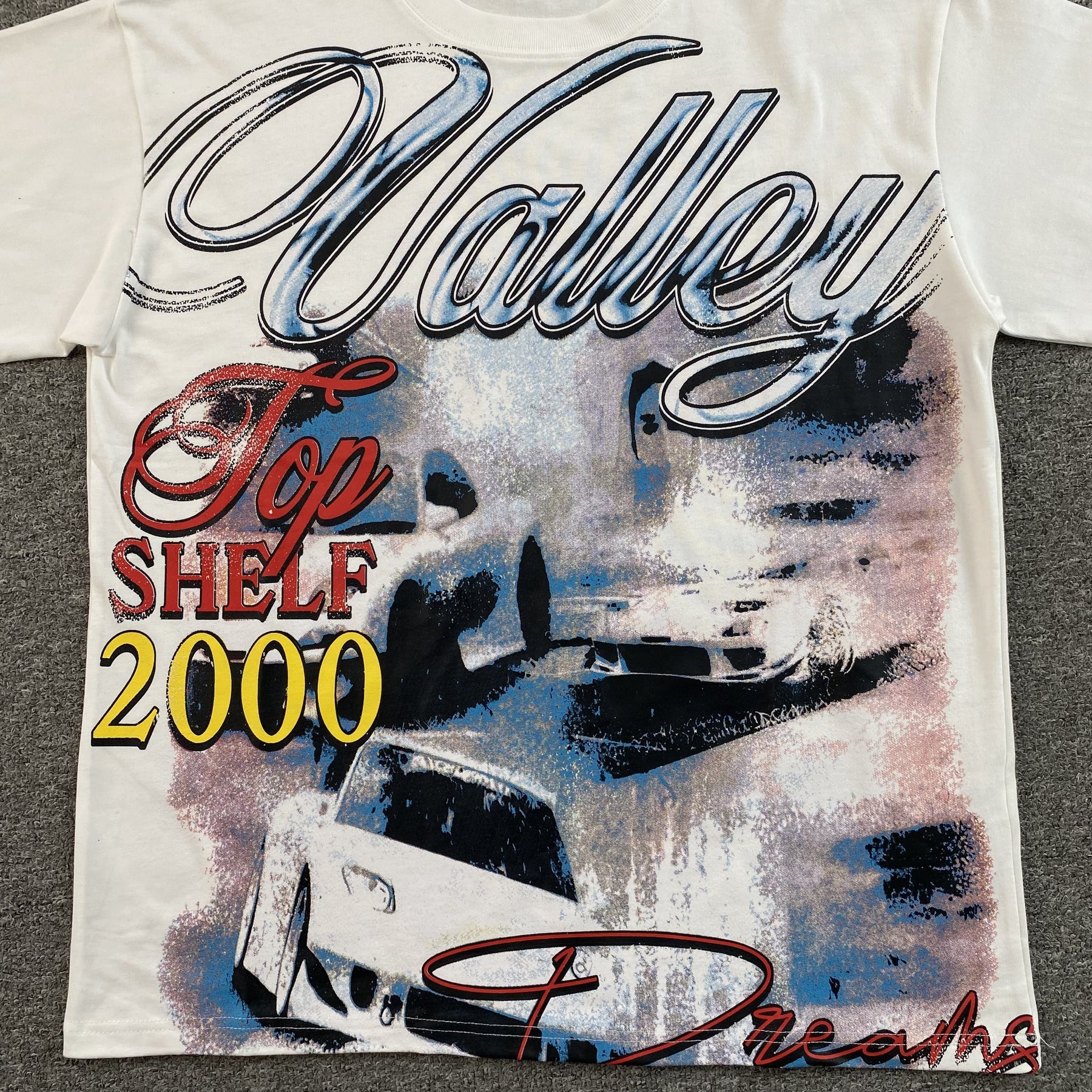 Camisa Valley Dreams “Top Shelf 2000" ( Branca )