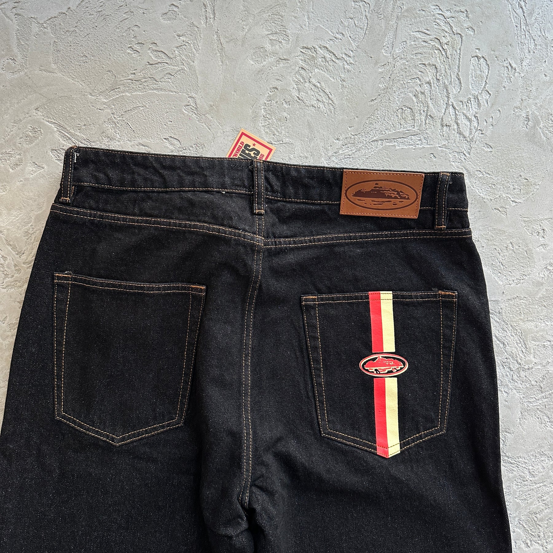 Calça Baggy Corteiz “Dual Stripe”