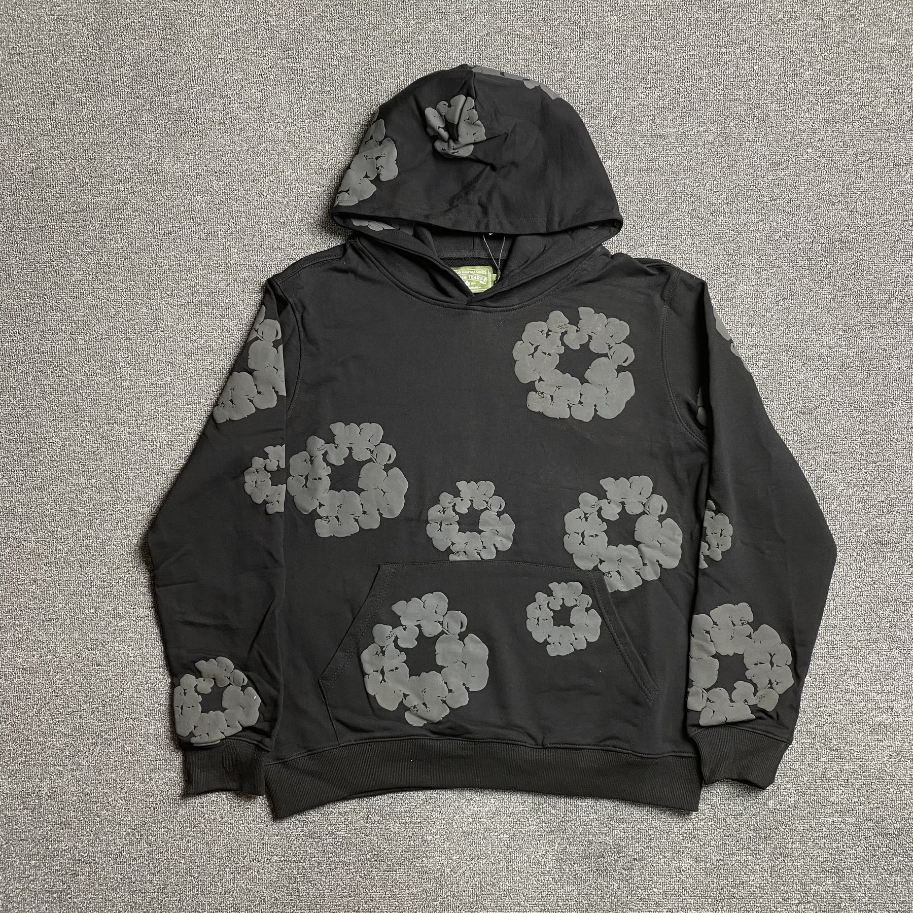 Conjunto Denim Tears ( Preto com Cinza )