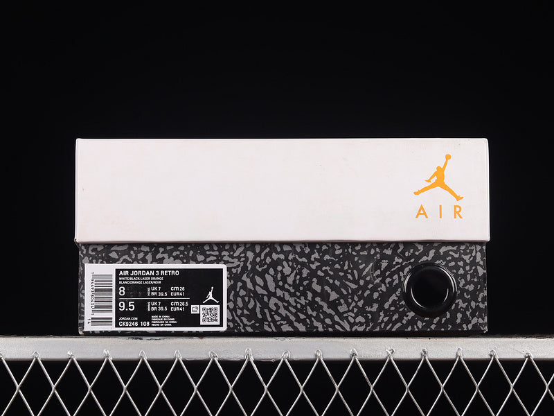 Air Jordan 3 “Laser Orange"