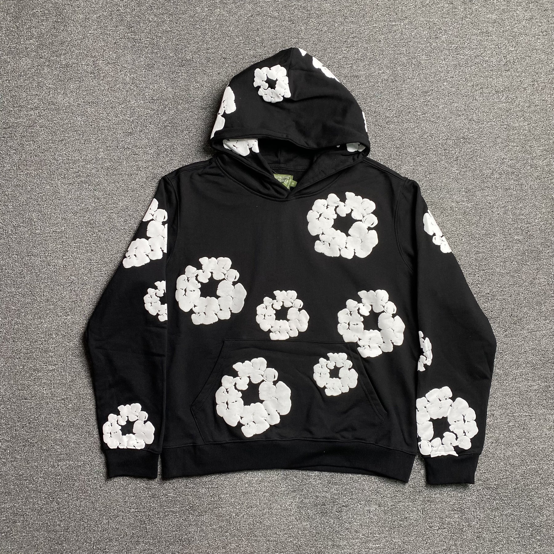 Conjunto Denim Tears ( Preto com Branco )