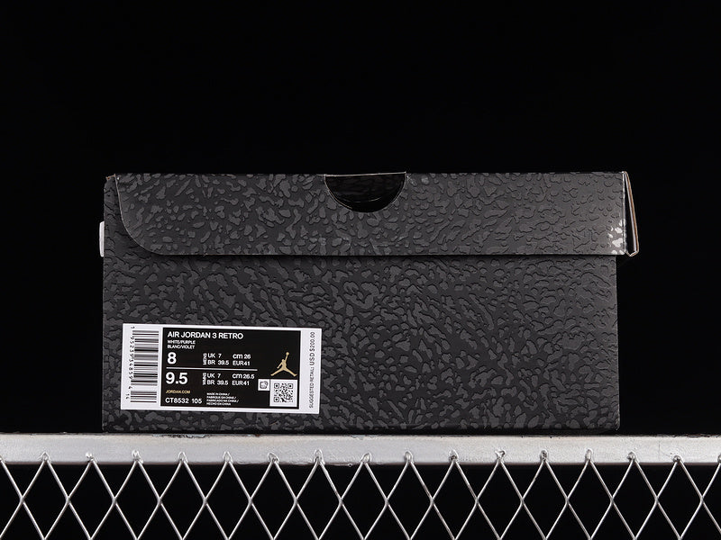 Air Jordan 3 “Dark Iris”