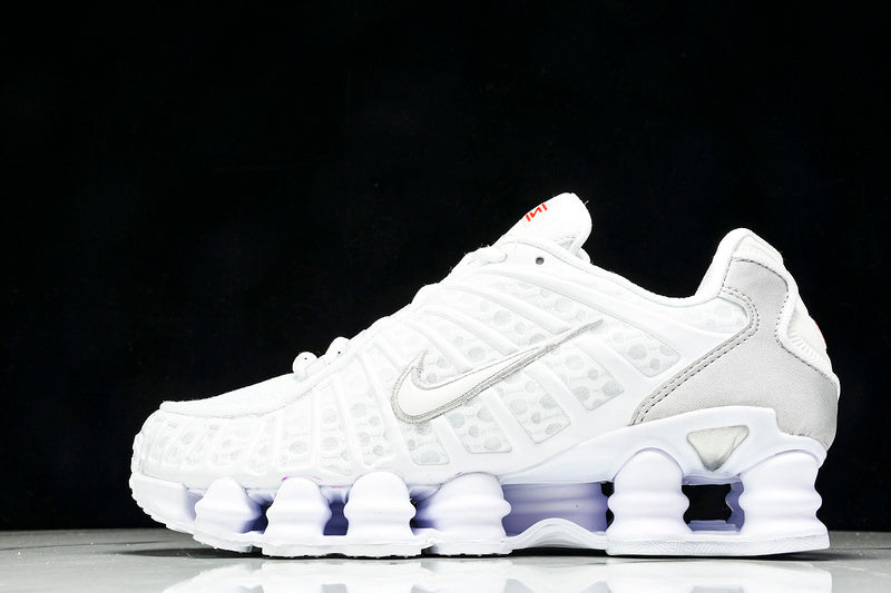 Nike Shox “White Silver”