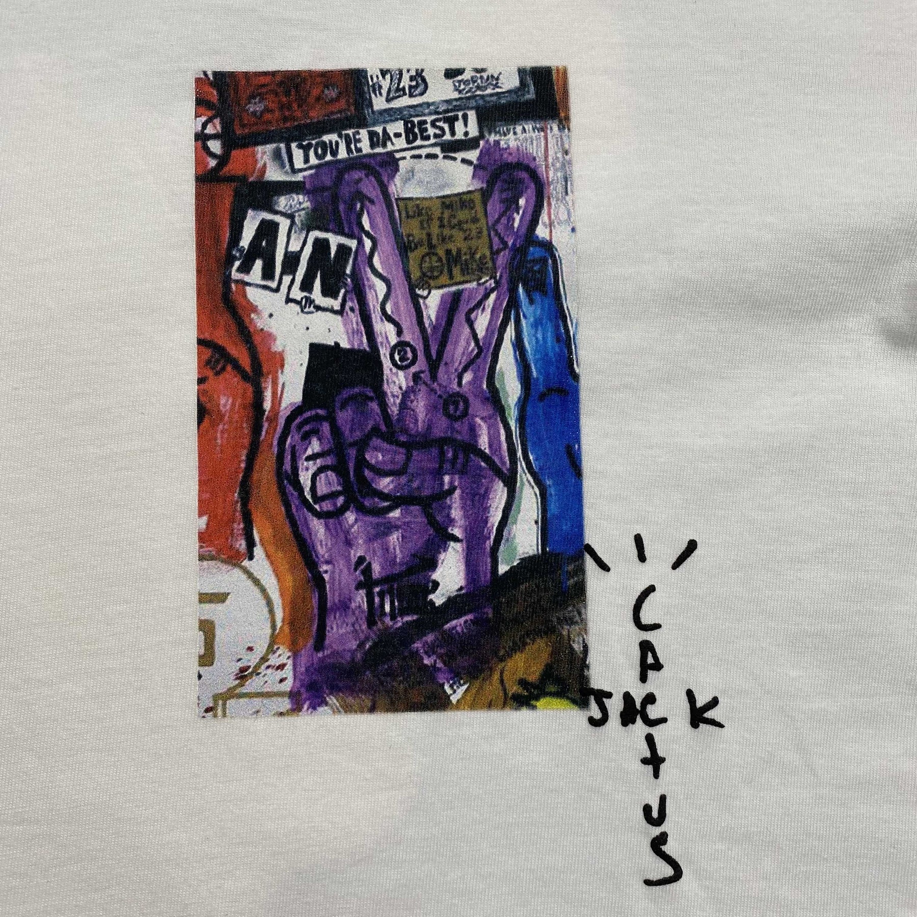 Camisa Cactus Jack “Devil” ( Branca )